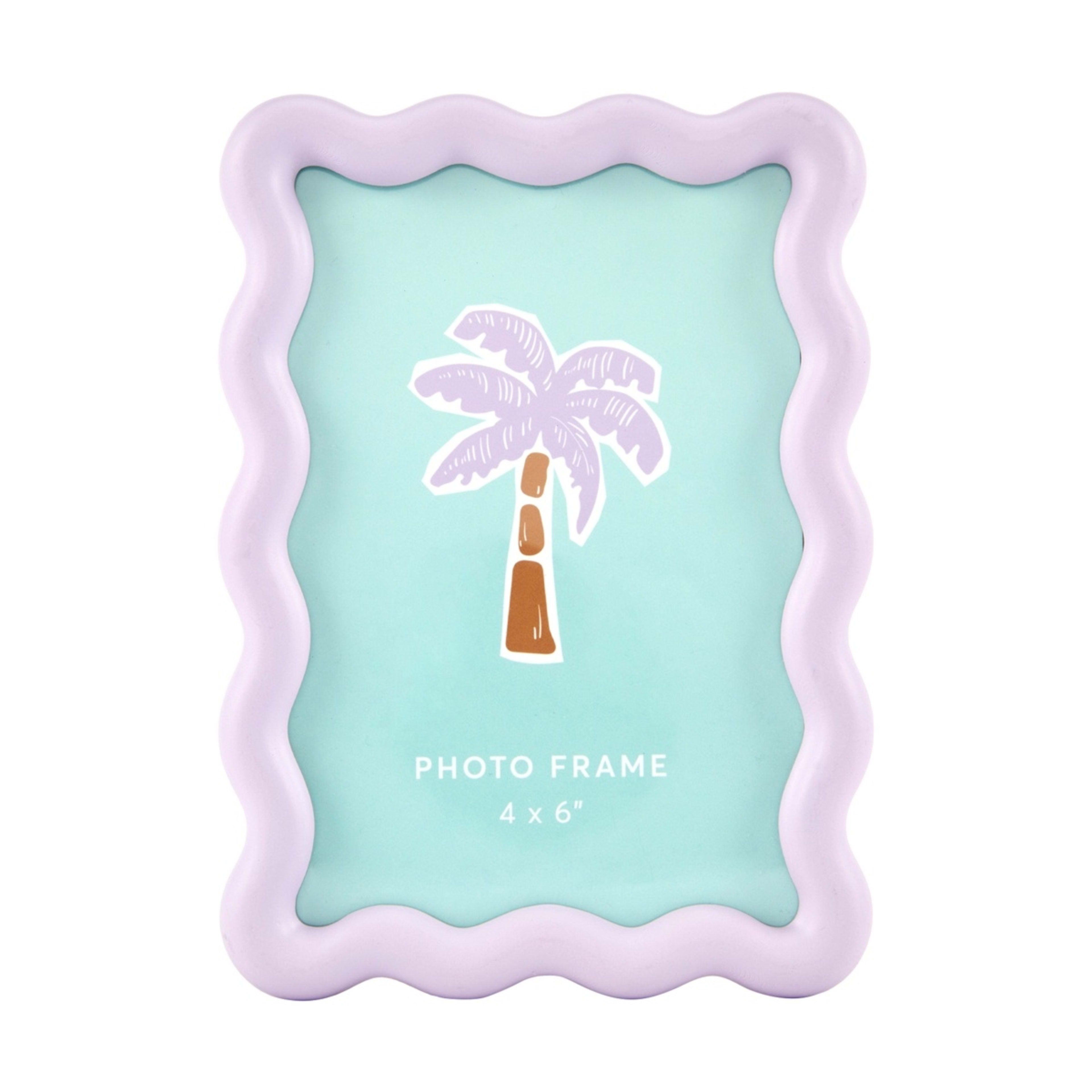 1 Wavy Frame 4in. x 6in. - Lilac