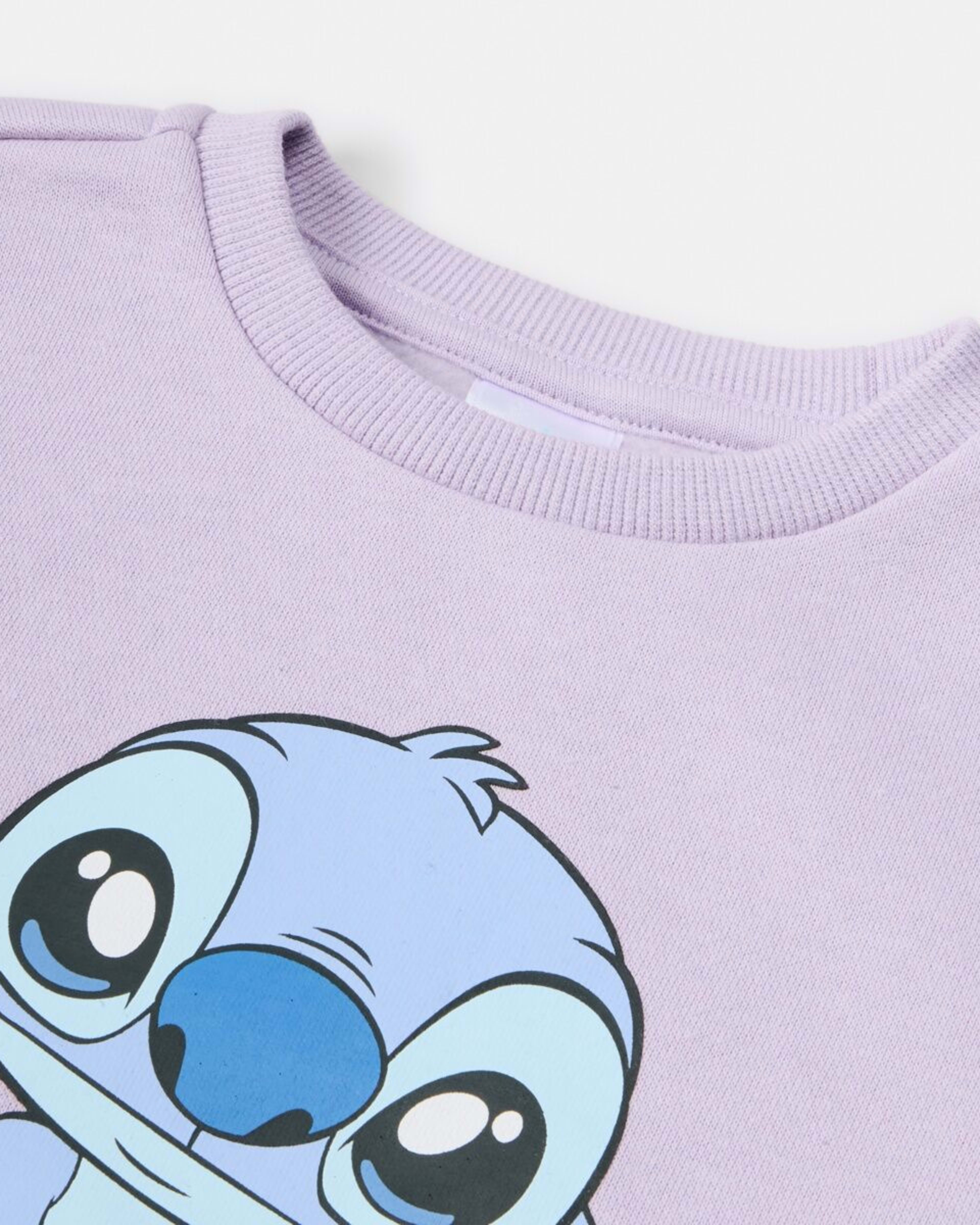 5 Disney Lilo & Stitch License Sweatshirt and Leggings Set Lilac Stitch, 5 of 7