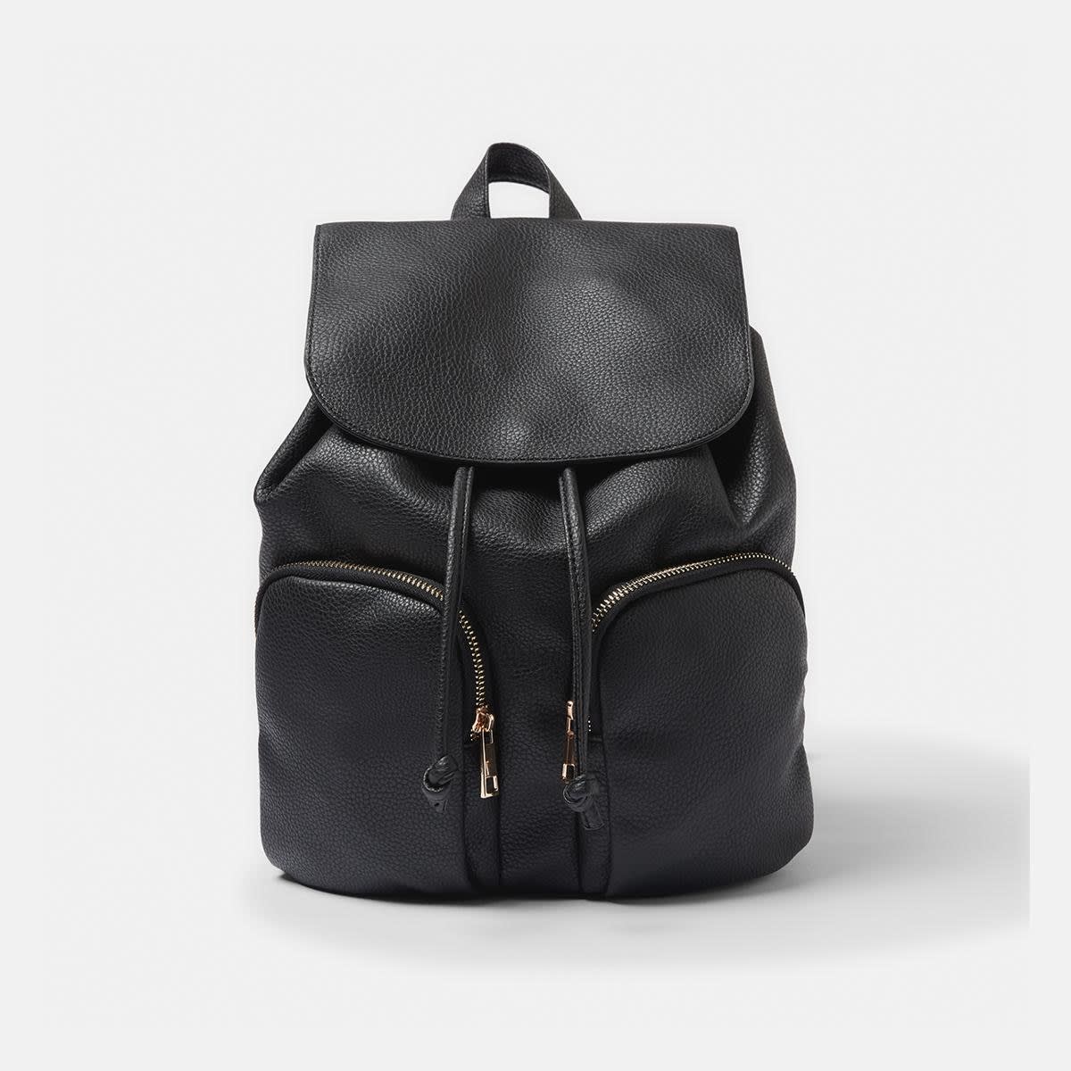 Pebble PU Backpack