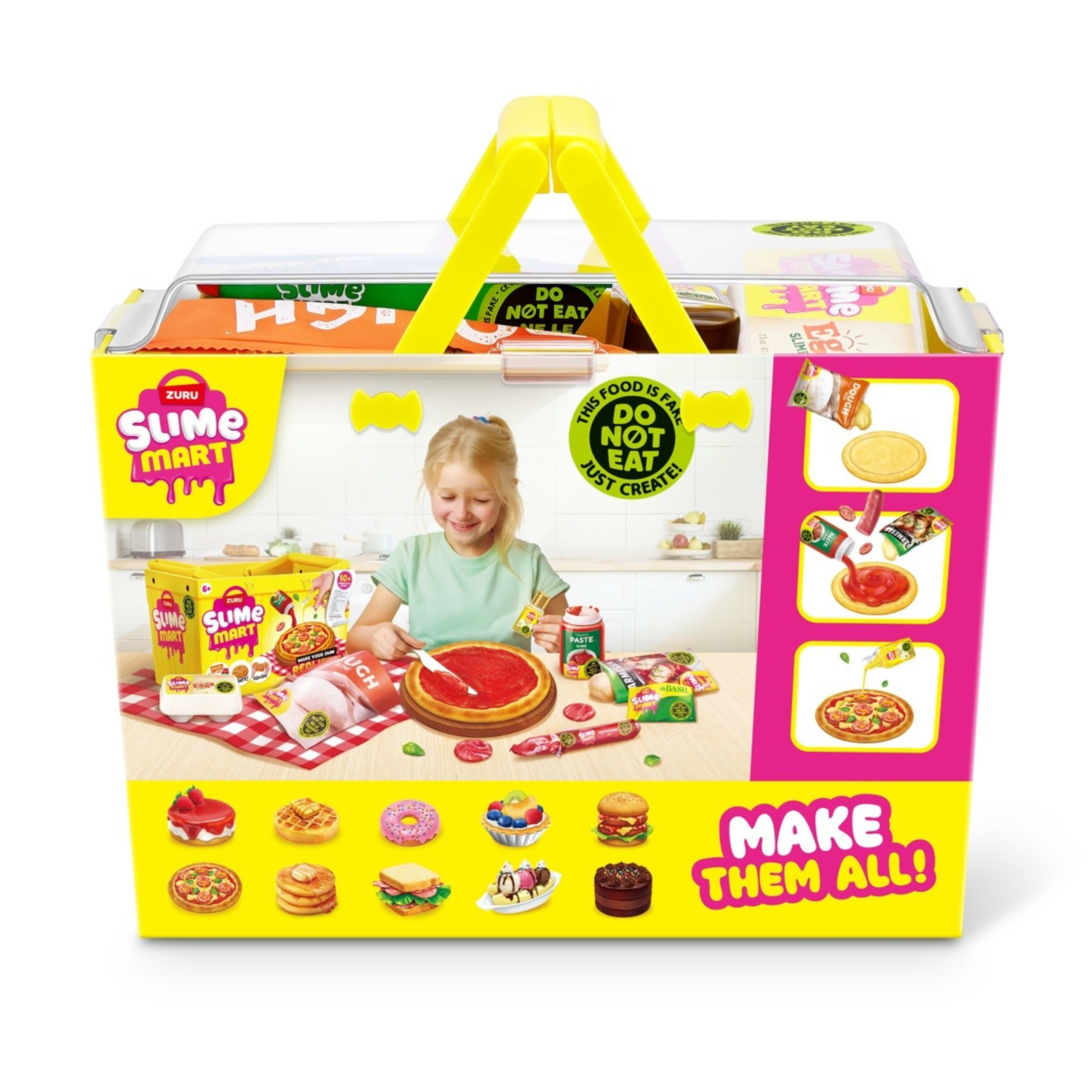 8 13 Piece Zuru Slime Mart Make Your Own Realistic Slime Food Playset - Pizza, 8 of 8