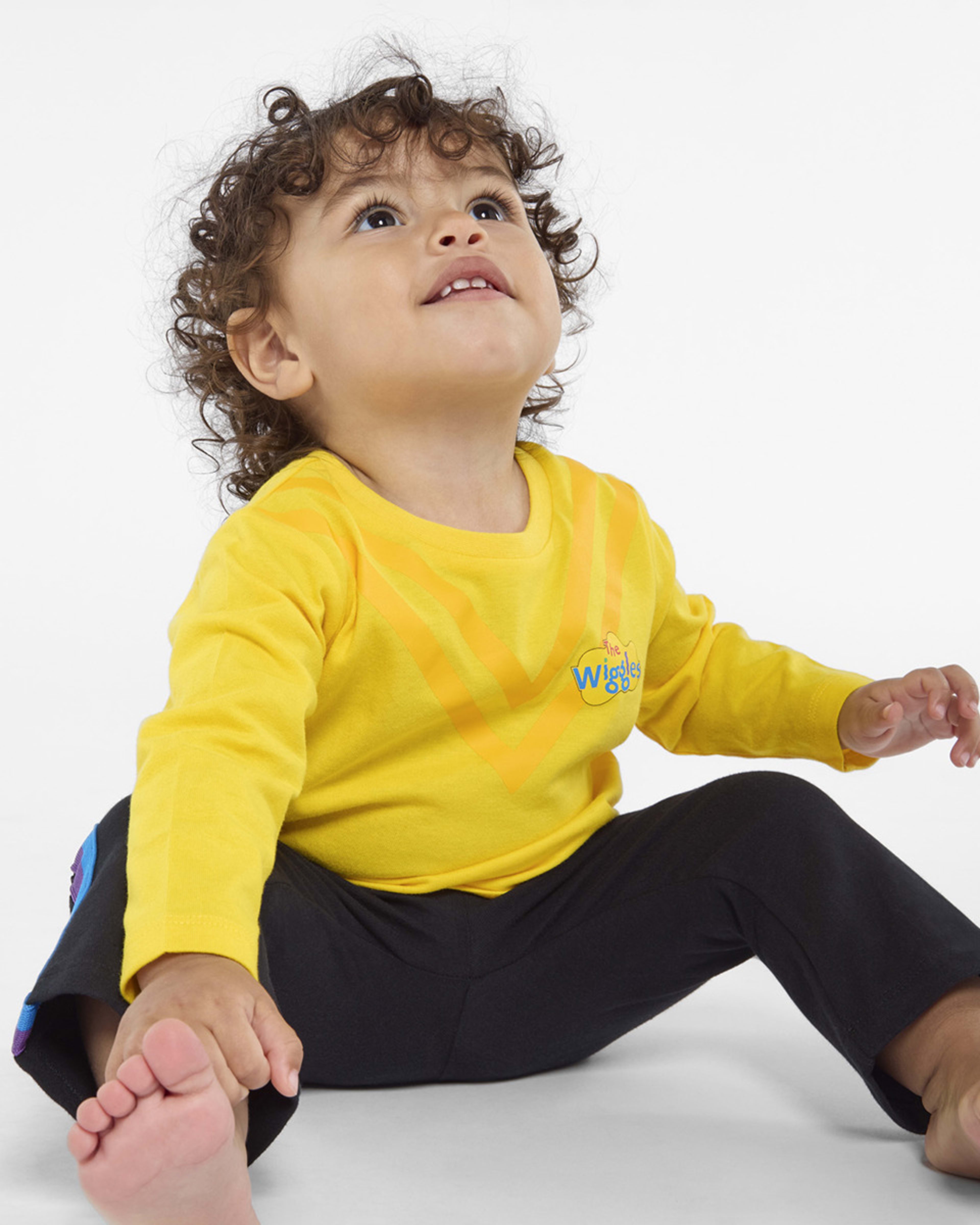 4 Wiggles License Dress Up Skivvy Top Yellow Wig, 4 of 5
