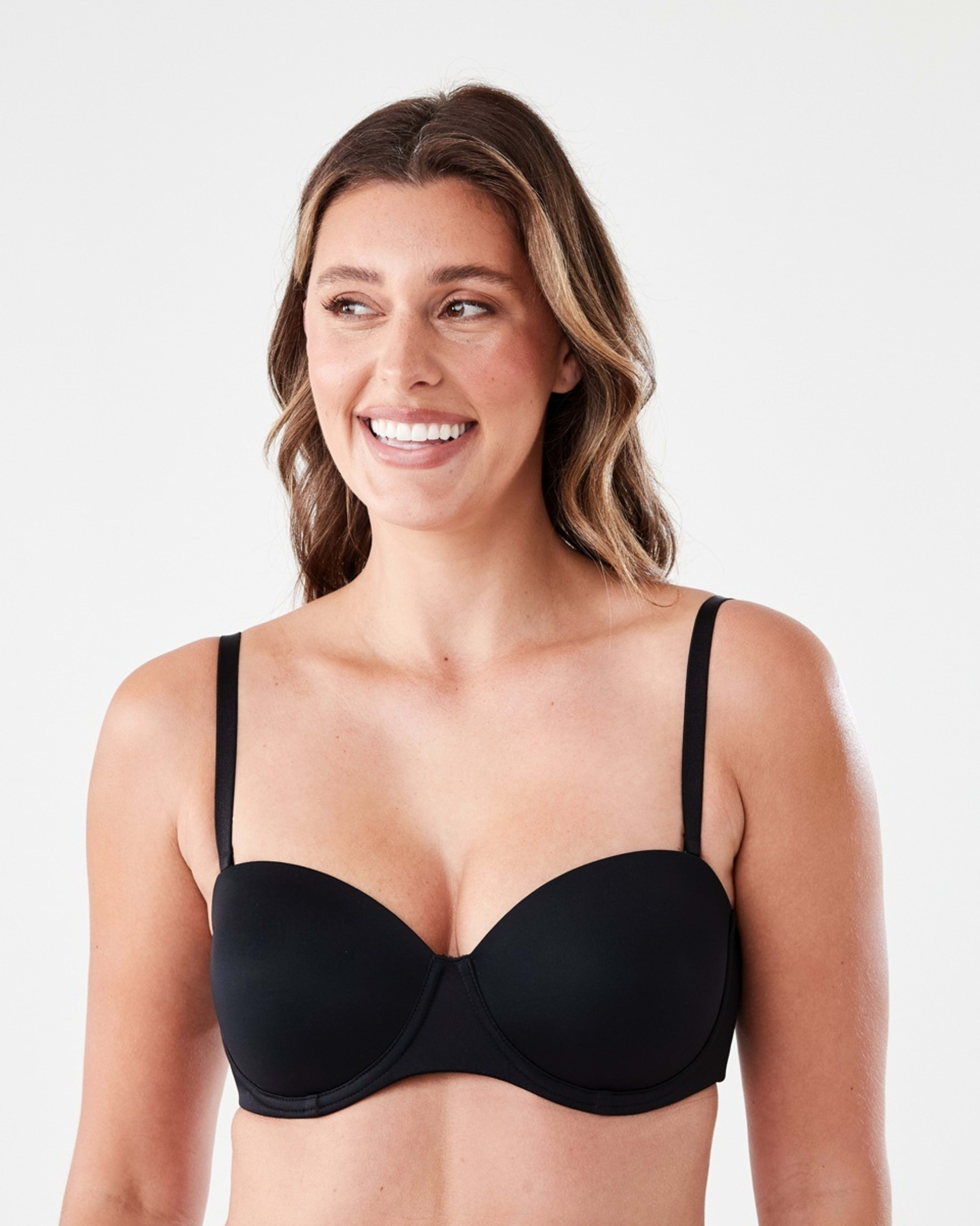2 Strapless Push-Up Bra BLACK, 2 of 9