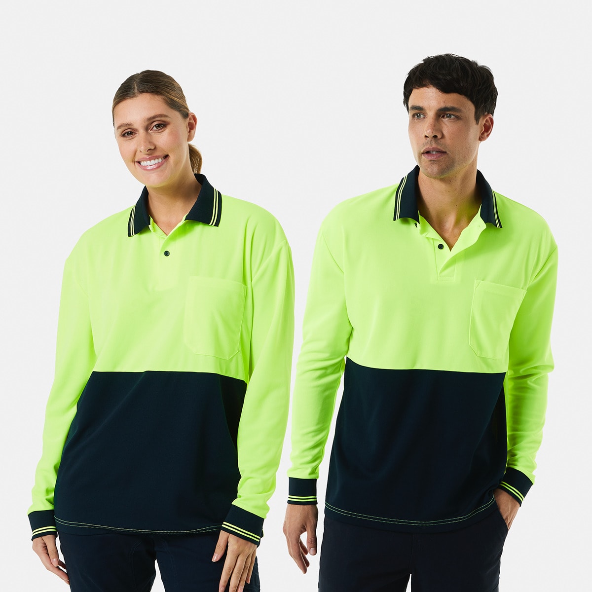 Kmart long sale sleeve polo