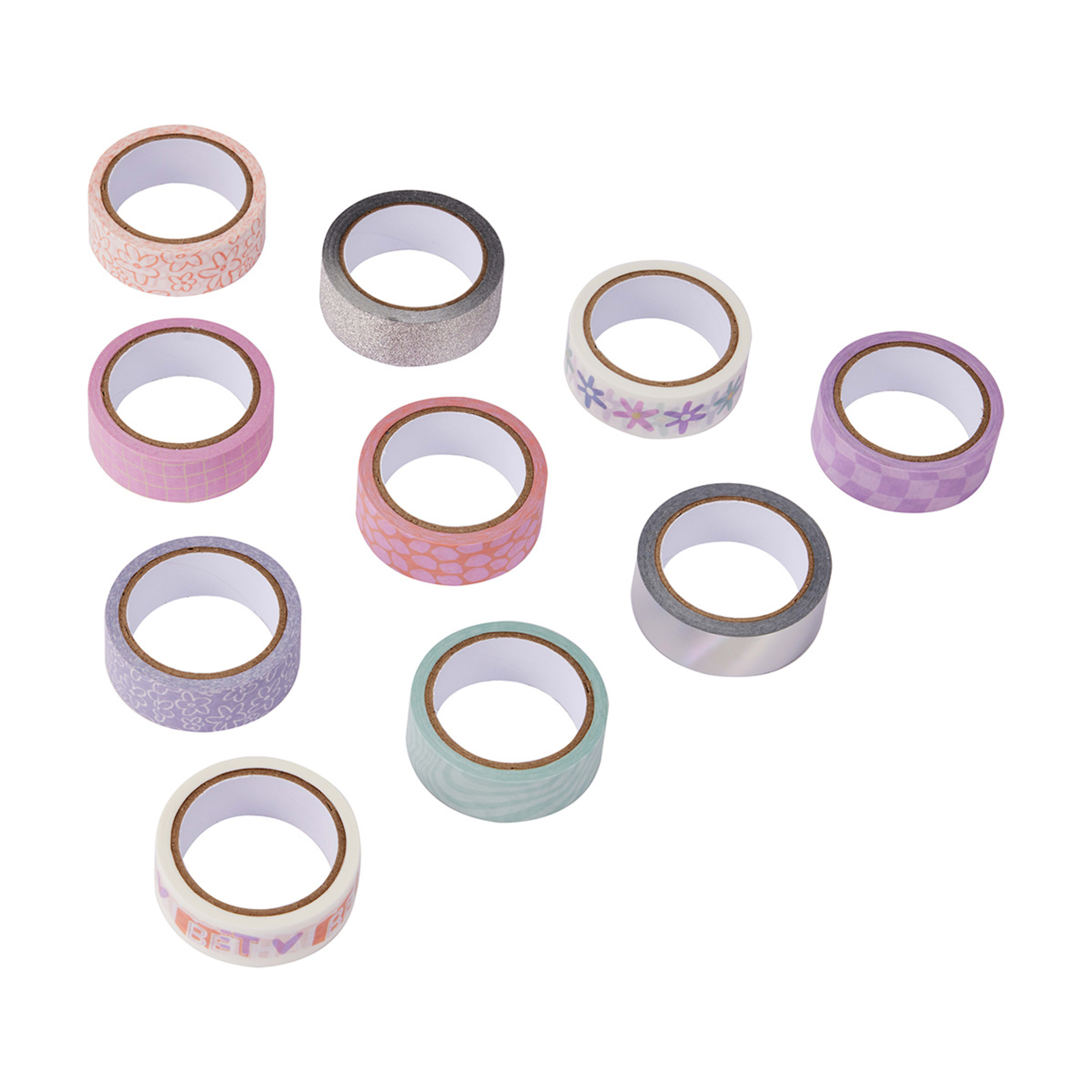 10 Pack Washi Tape Fun Kmart