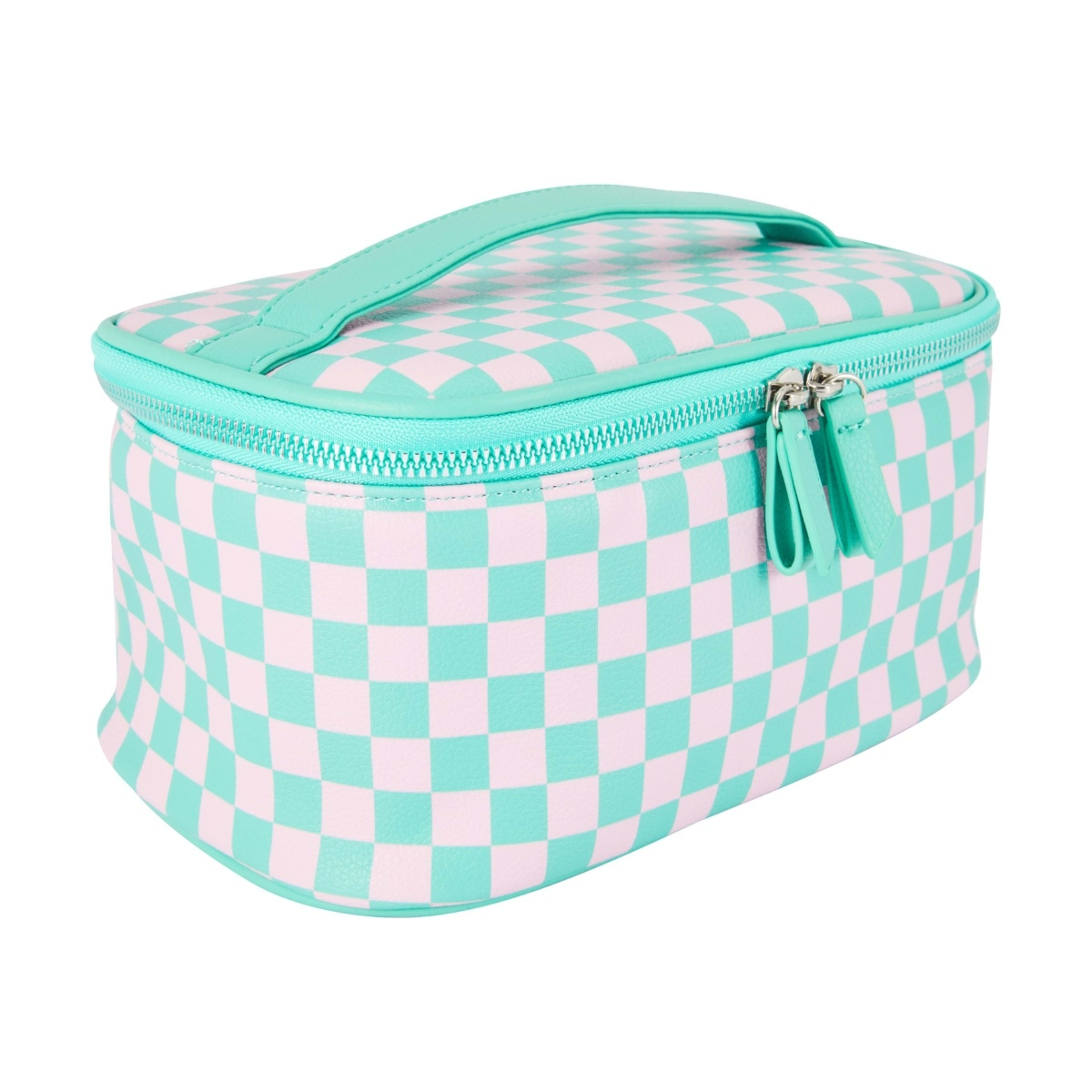 1 OXX Cosmetics Makeup Bag - Green and Pink