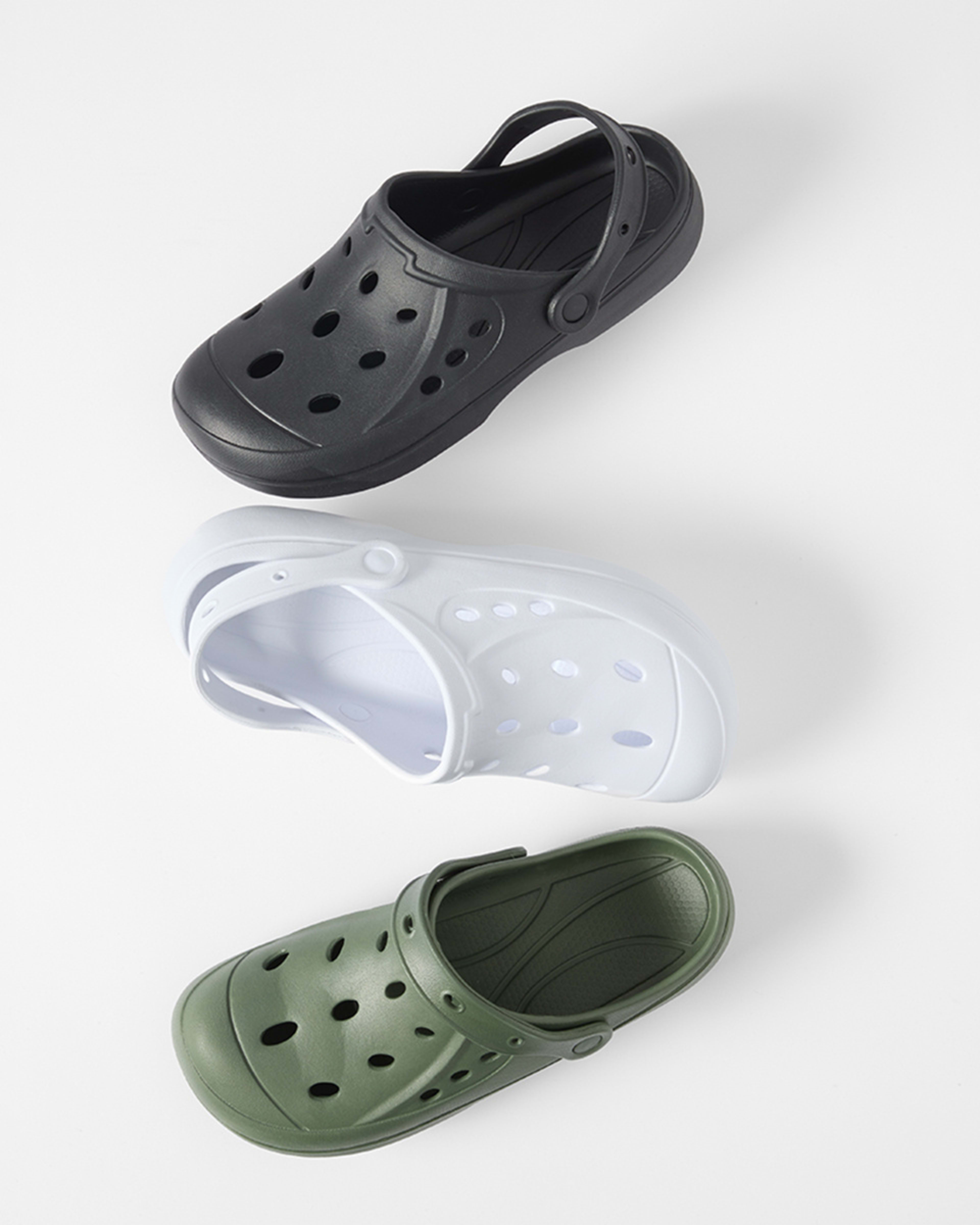 5 Moulded Clogs White, 5 of 5
