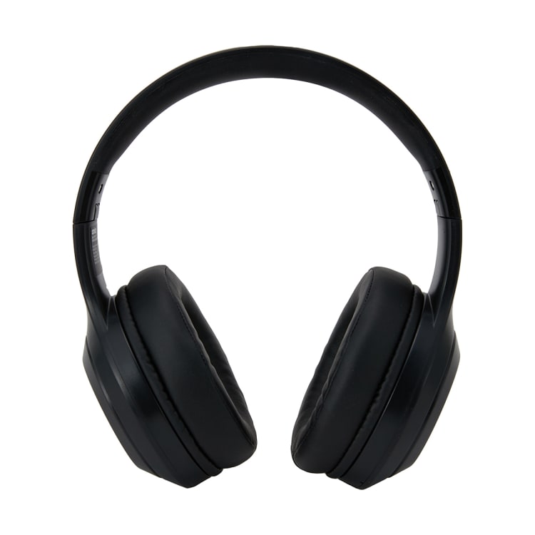 Bluetooth Oval OverEar Headphones Black Kmart