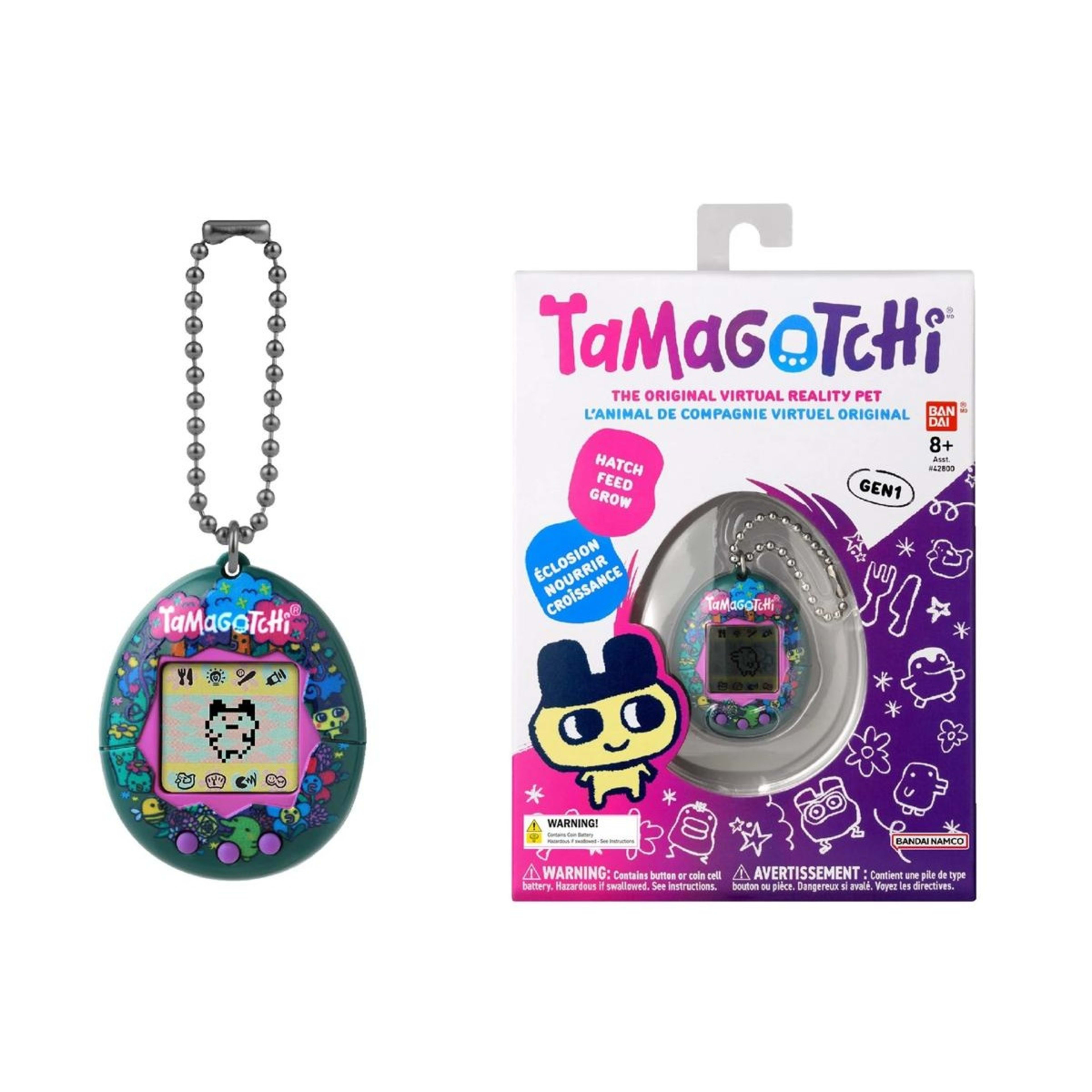 3 Tamagotchi The Original Virtual Reality Pet - Assorted, 3 of 7