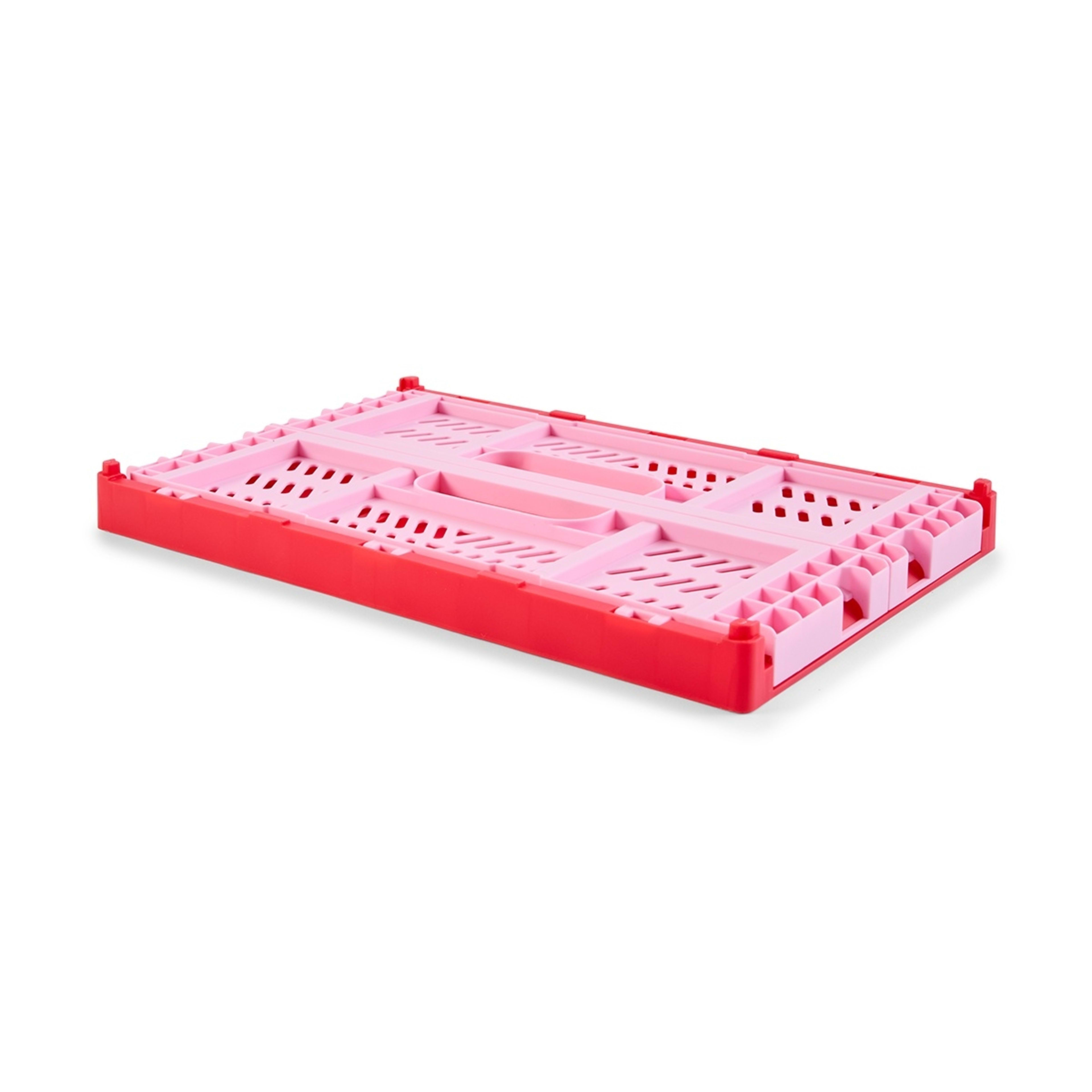 2 5L Collapsible Crate - Small, Red, 2 of 10