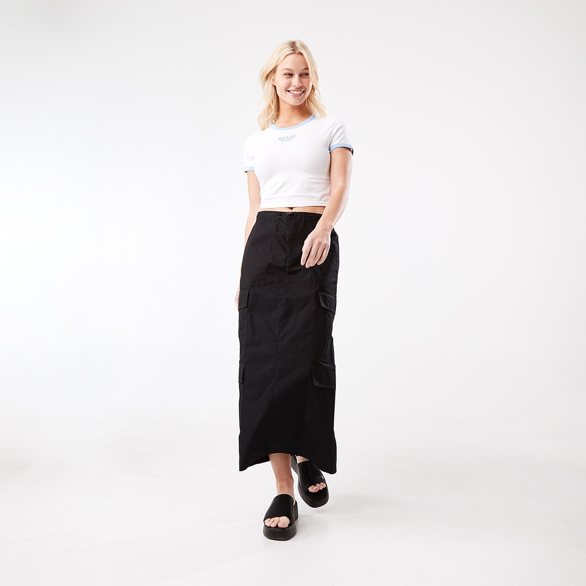 Kmart on sale paperbag skirt