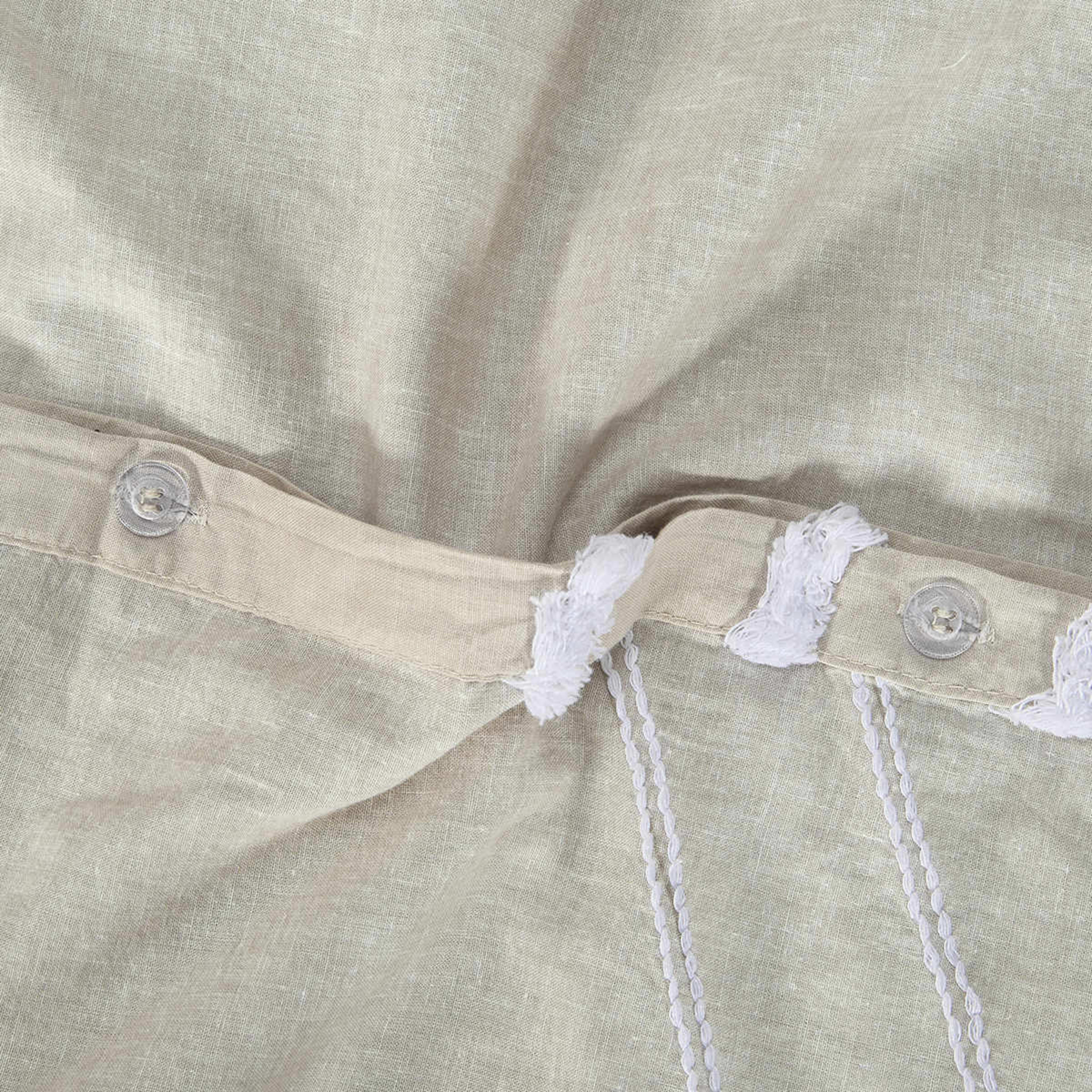 Phoenix Cotton Quilt Cover Set Queen Bed, Beige Kmart