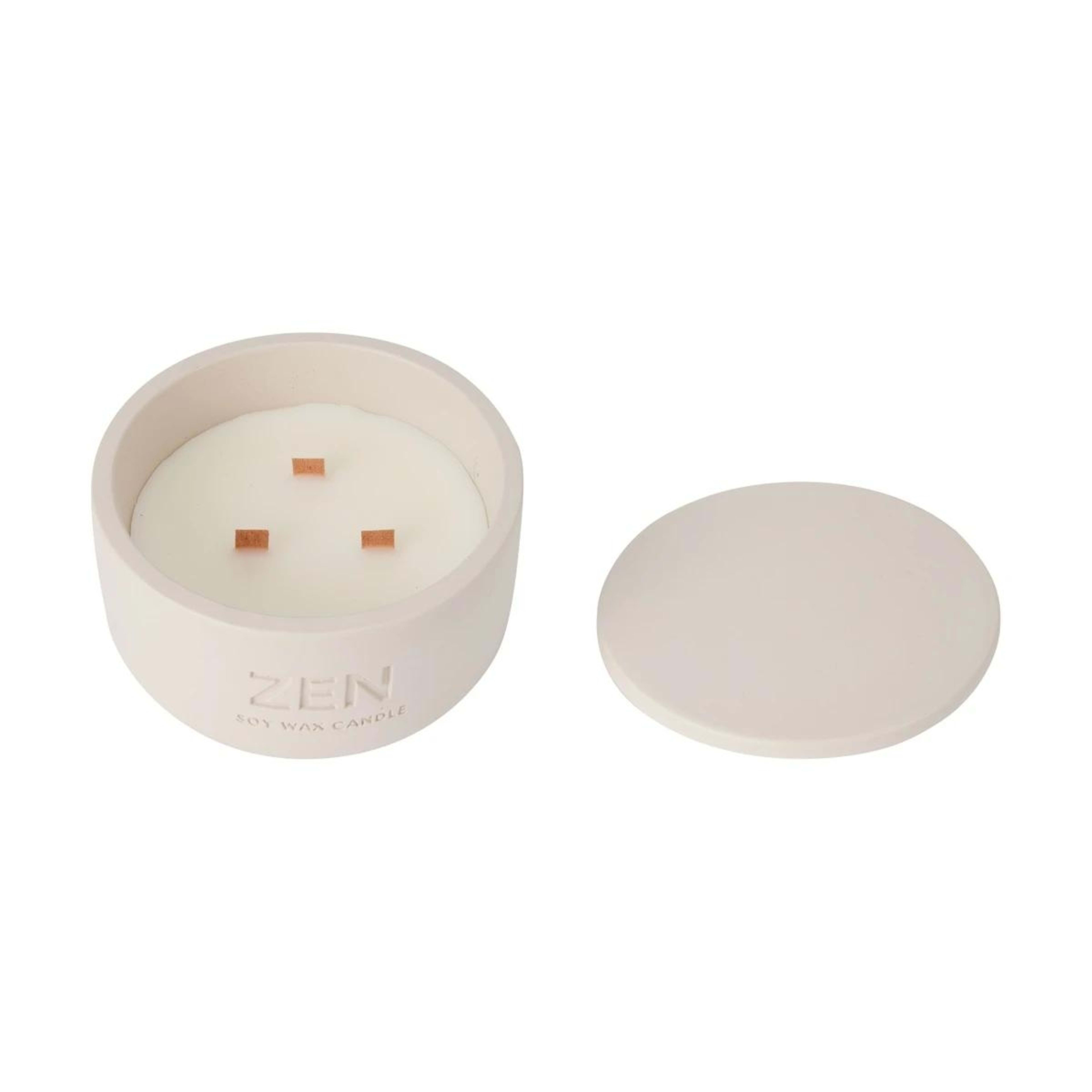4 Zen Wood Wick Candle, 4 of 5