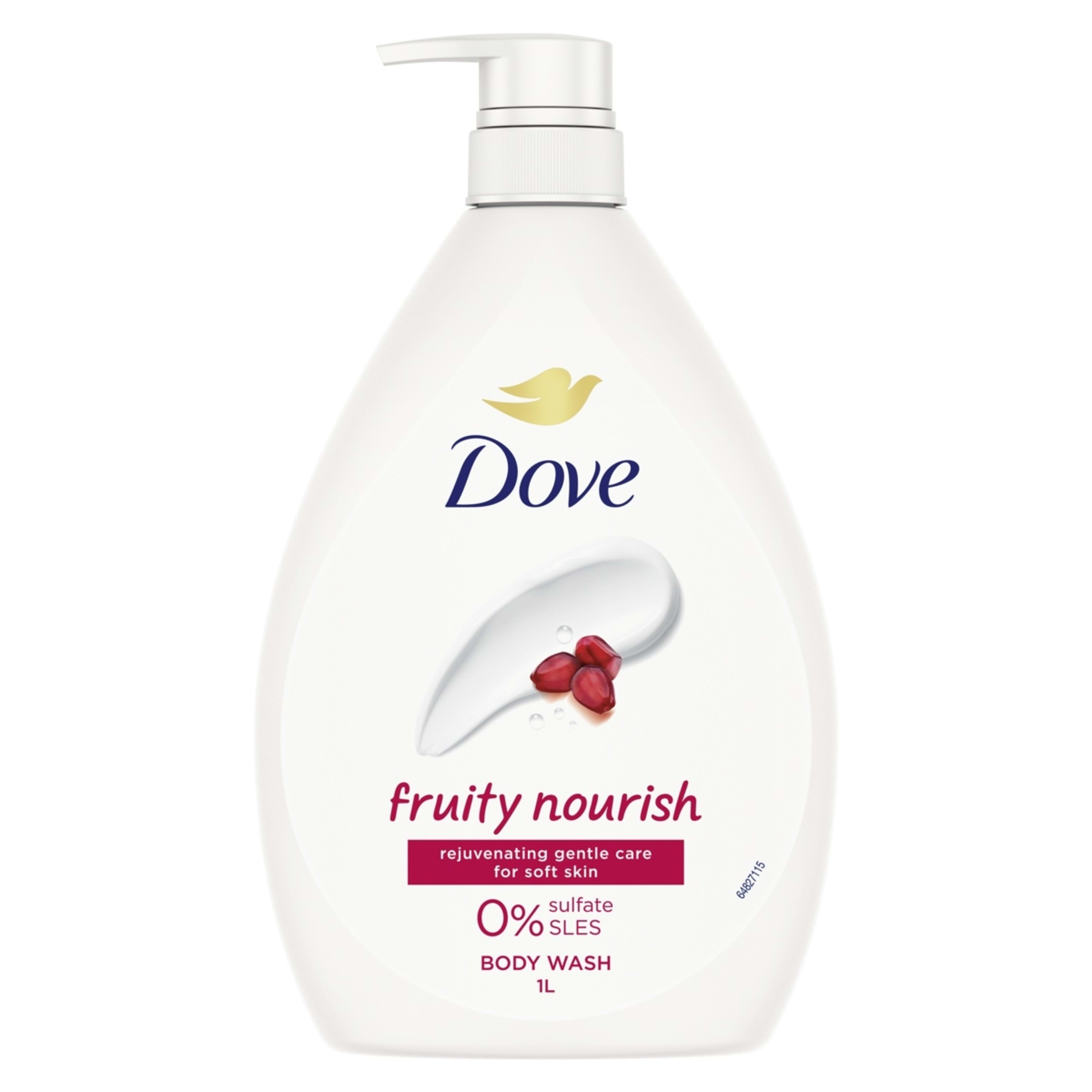 1 Dove Rejuvenating Body Wash 1L - Pomegranate and Lemon Verbena, 1 of 8