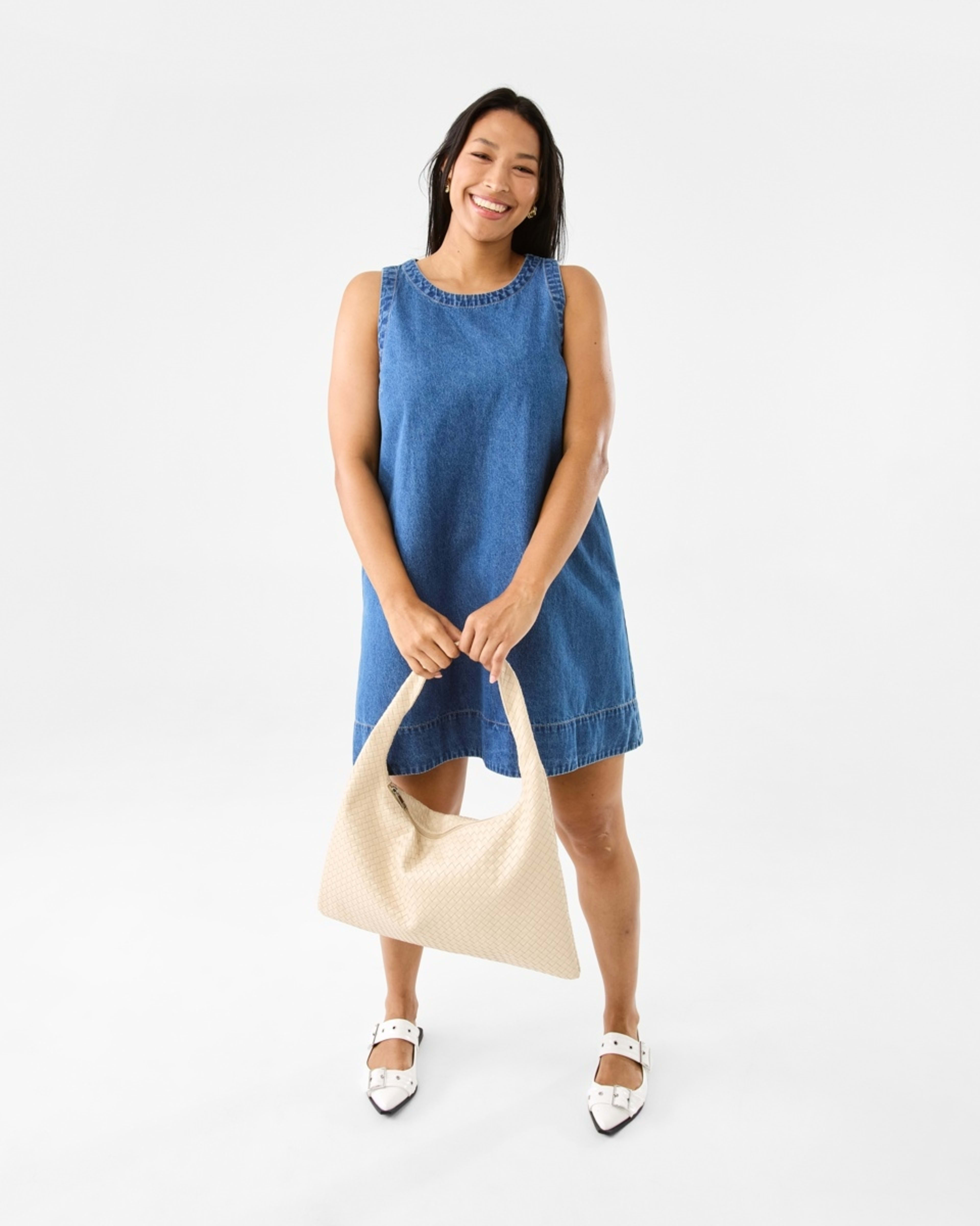 7 Weave Shoulder Bag SEASHELL, 7 of 8