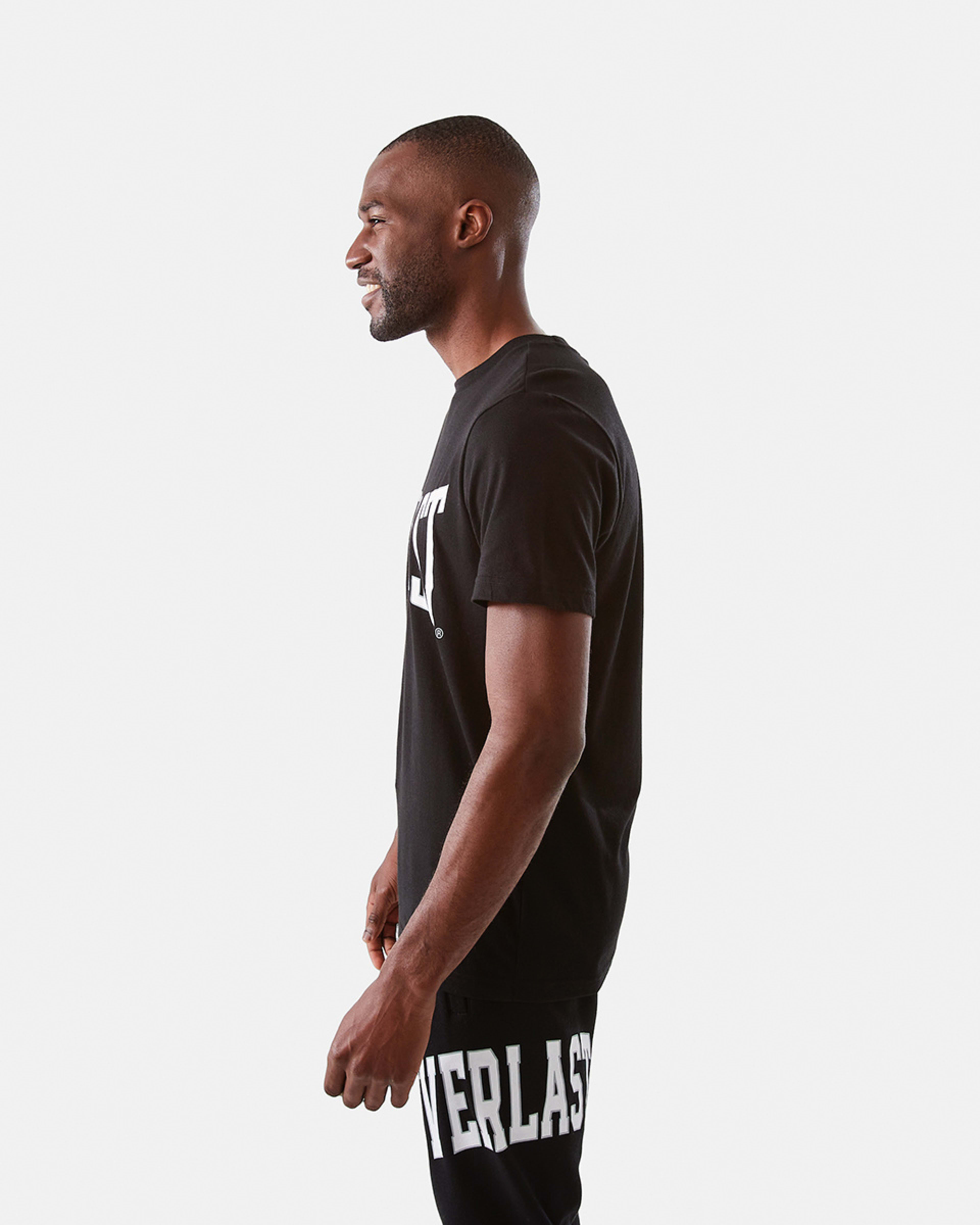 2 Everlast Mens Boxing T-shirt Black, 2 of 6