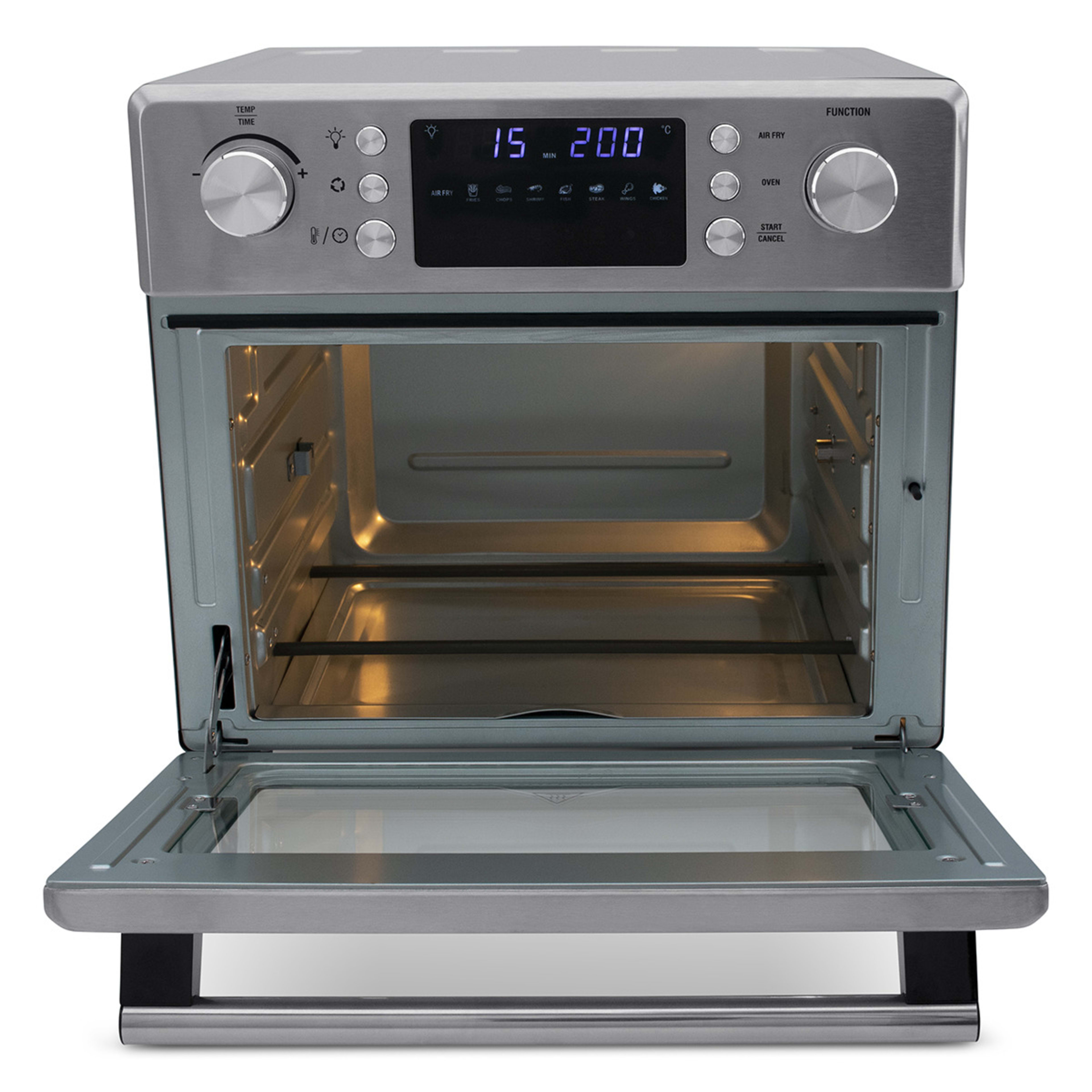 25L Air Fryer and Oven Silver Kmart