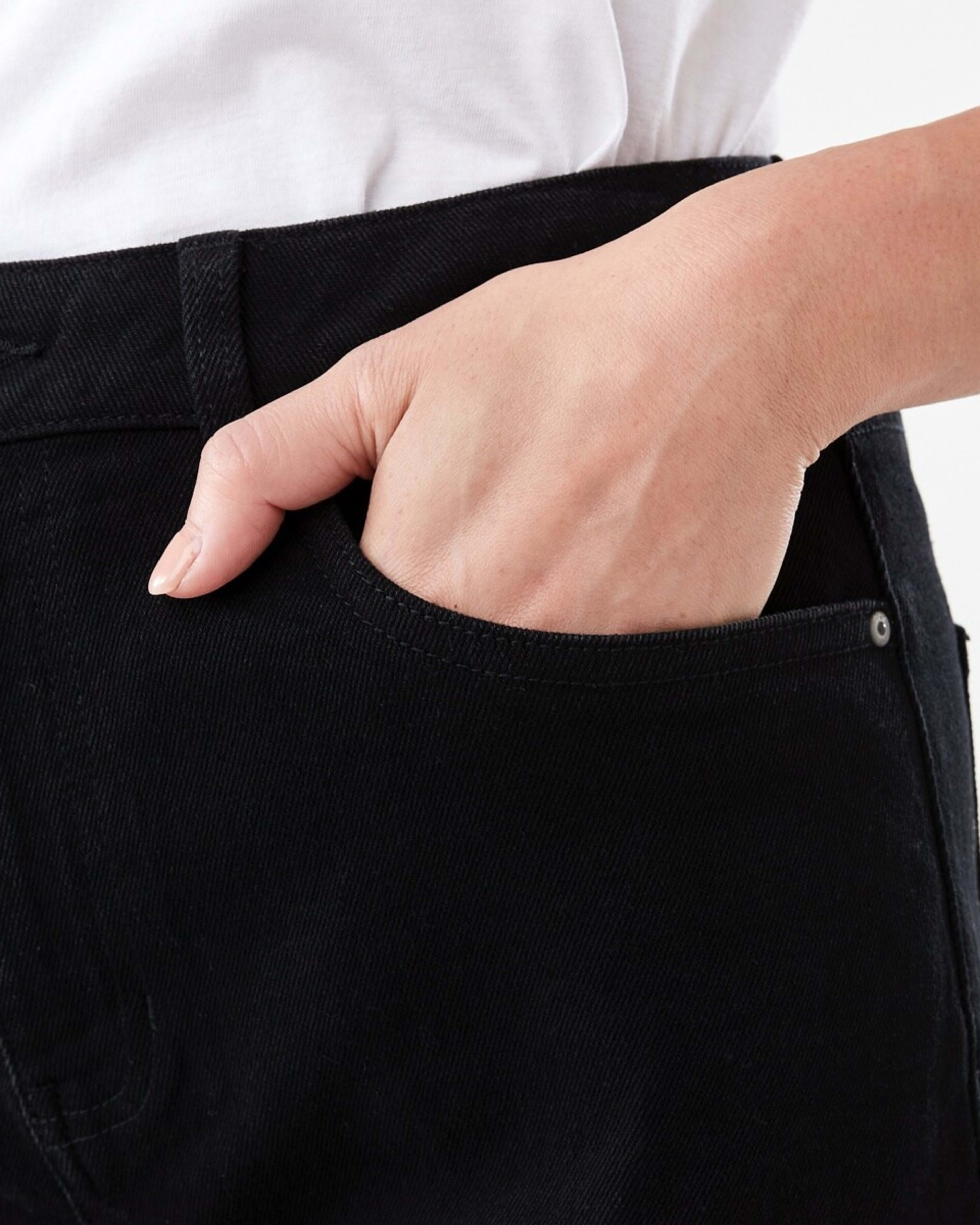 5 Mum Jeans BLACK WASH, 5 of 5