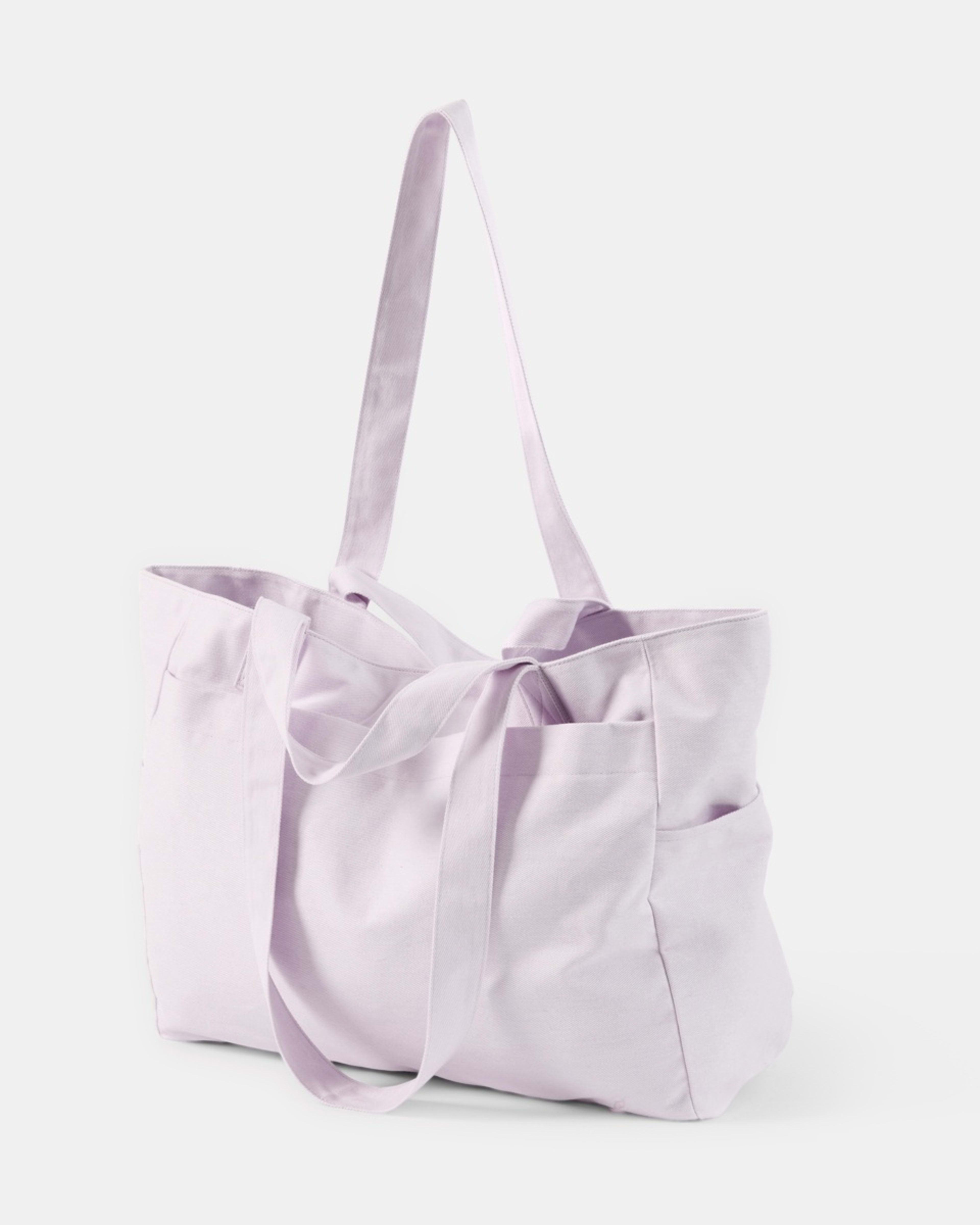 2 Woven Oversized Tote PURPLE HAZE, 2 of 5