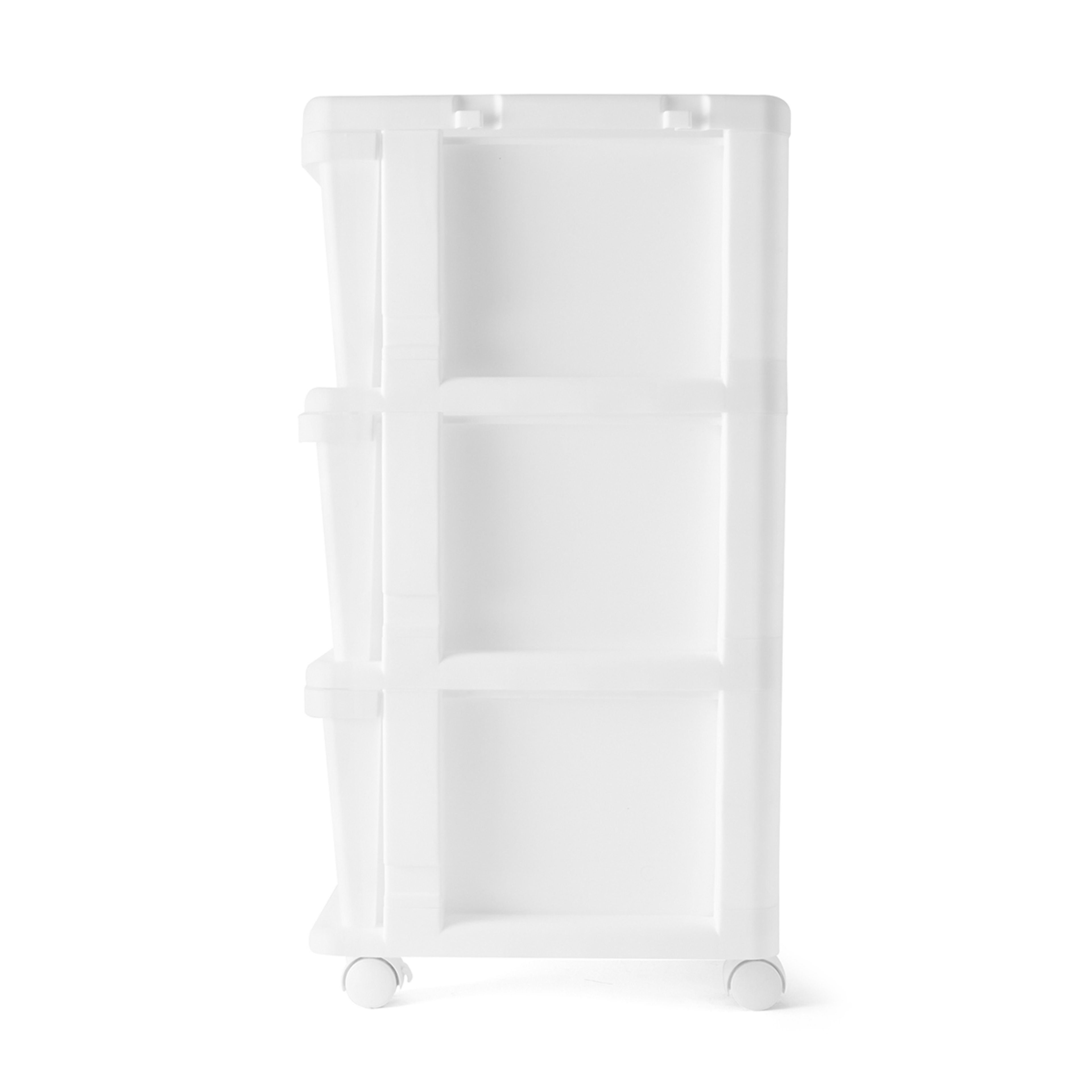 5 3 Linen Weave Drawers - White, 5 of 10