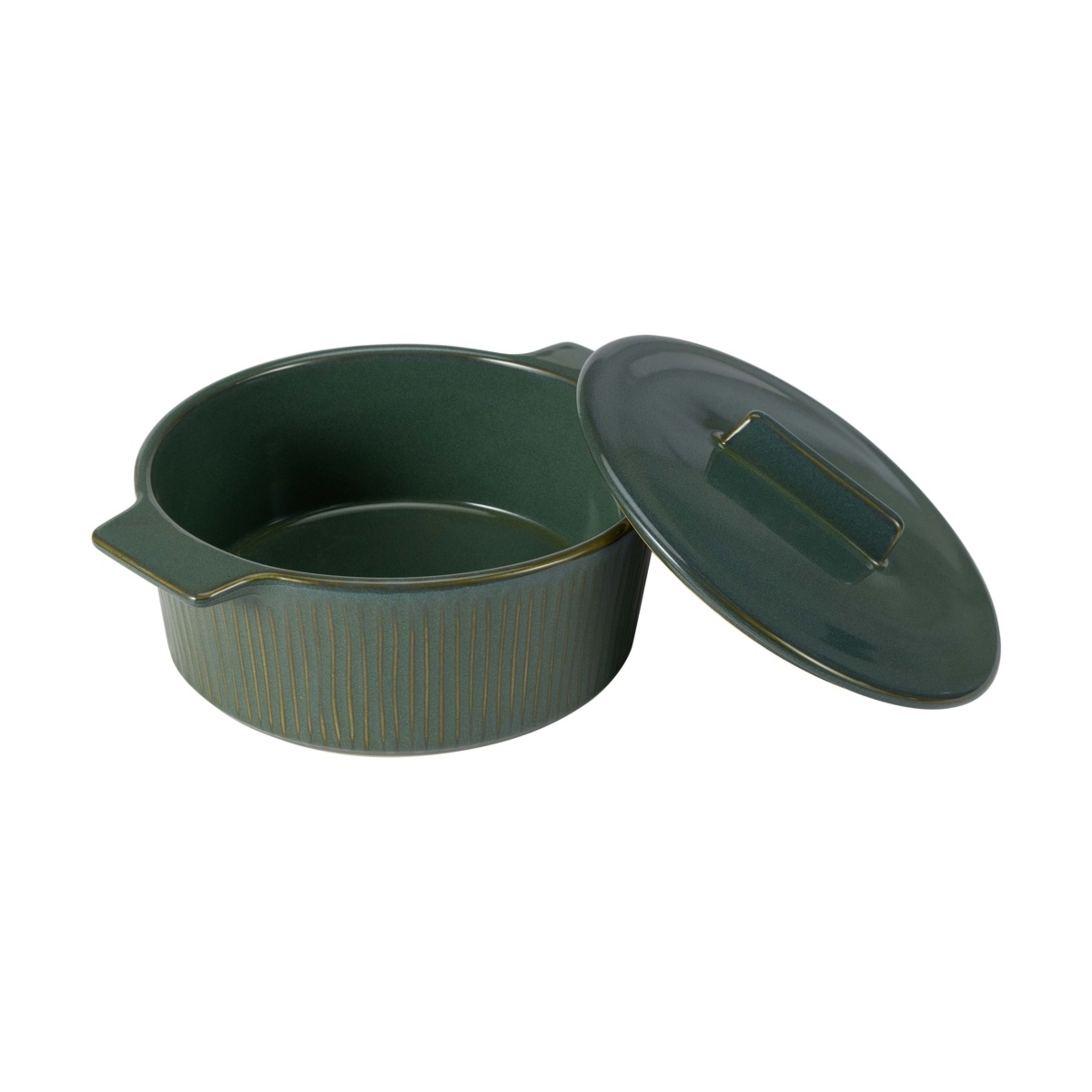 2 Green Linear Casserole, 2 of 6