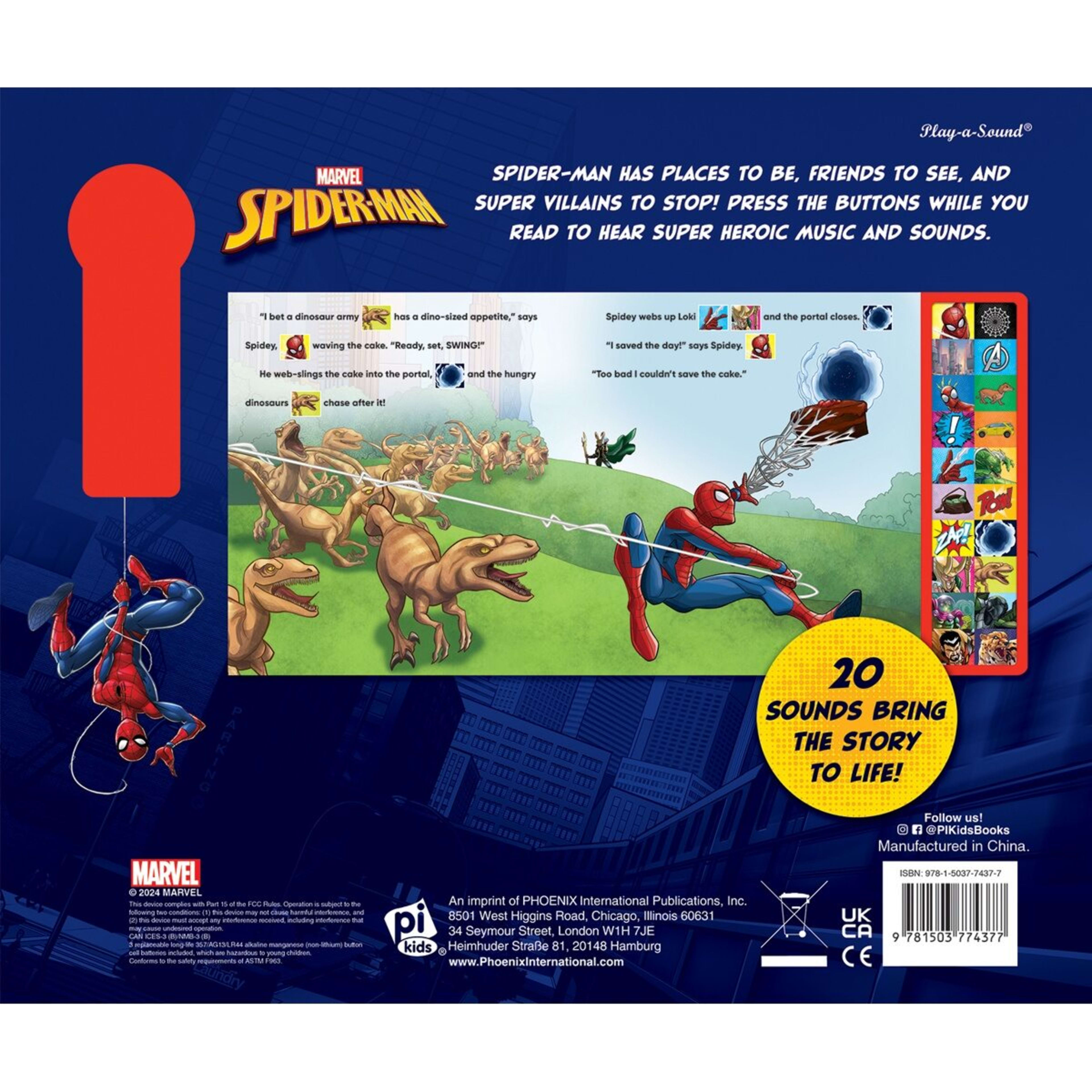 3 Marvel Spider-Man Ready, Set, Swing! - Sound Book, 3 of 7