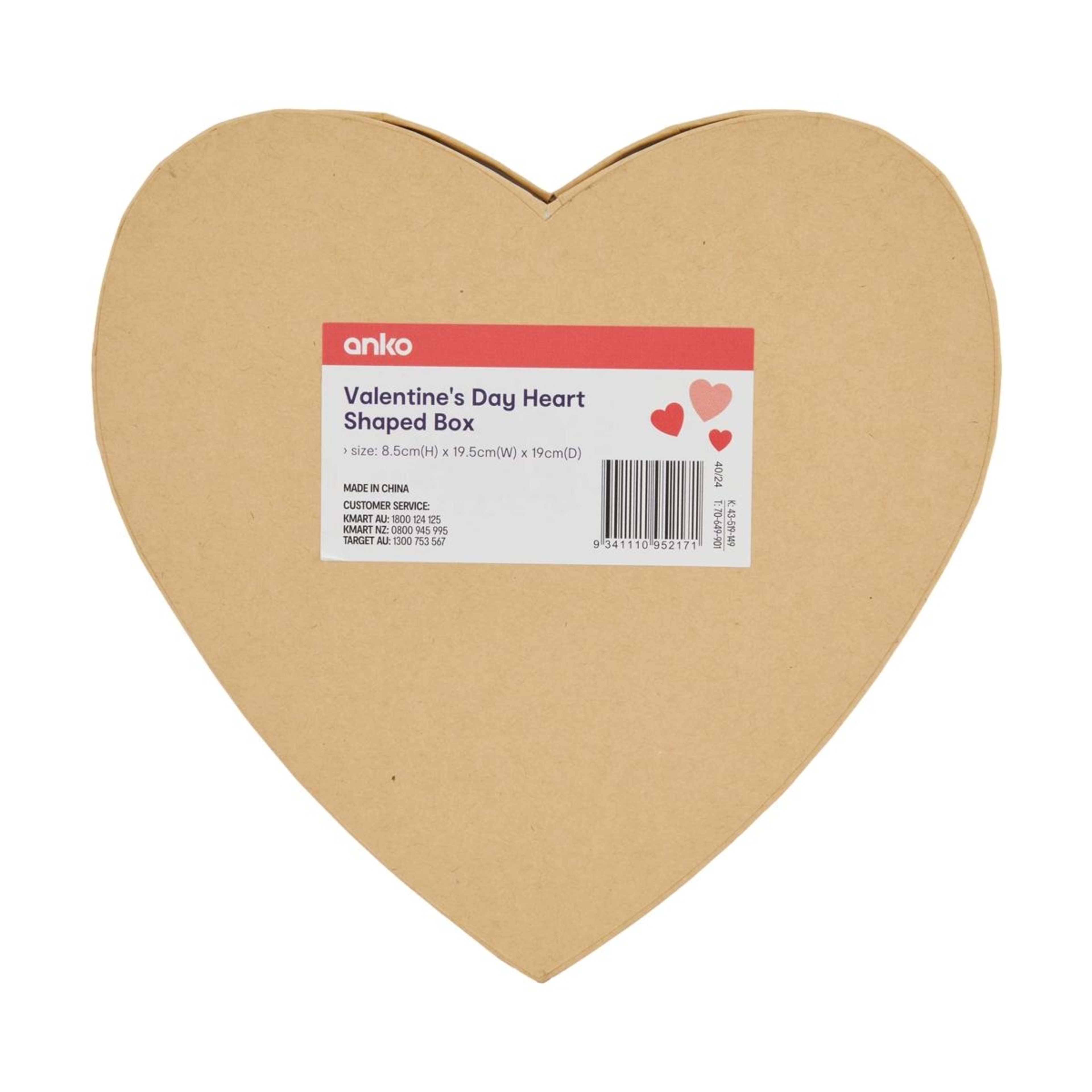 6 Valentine's Day Heart Shaped Box, 6 of 6