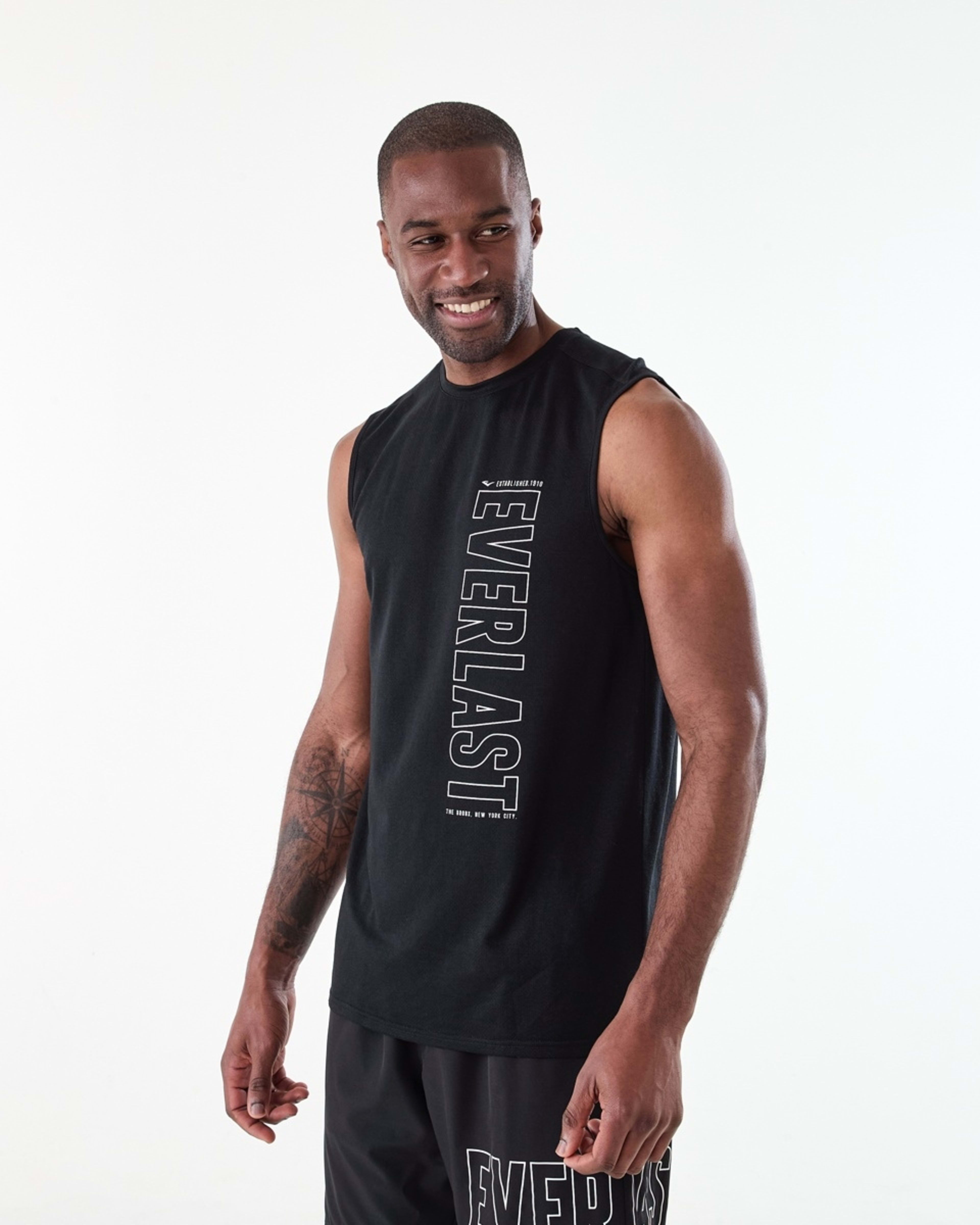 2 Everlast Mens Neo Mesh Muscle EVERLAST BLACK, 2 of 7