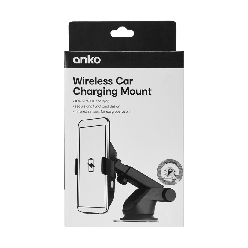 Infrared Induction Car Charger 10W Set Kmart