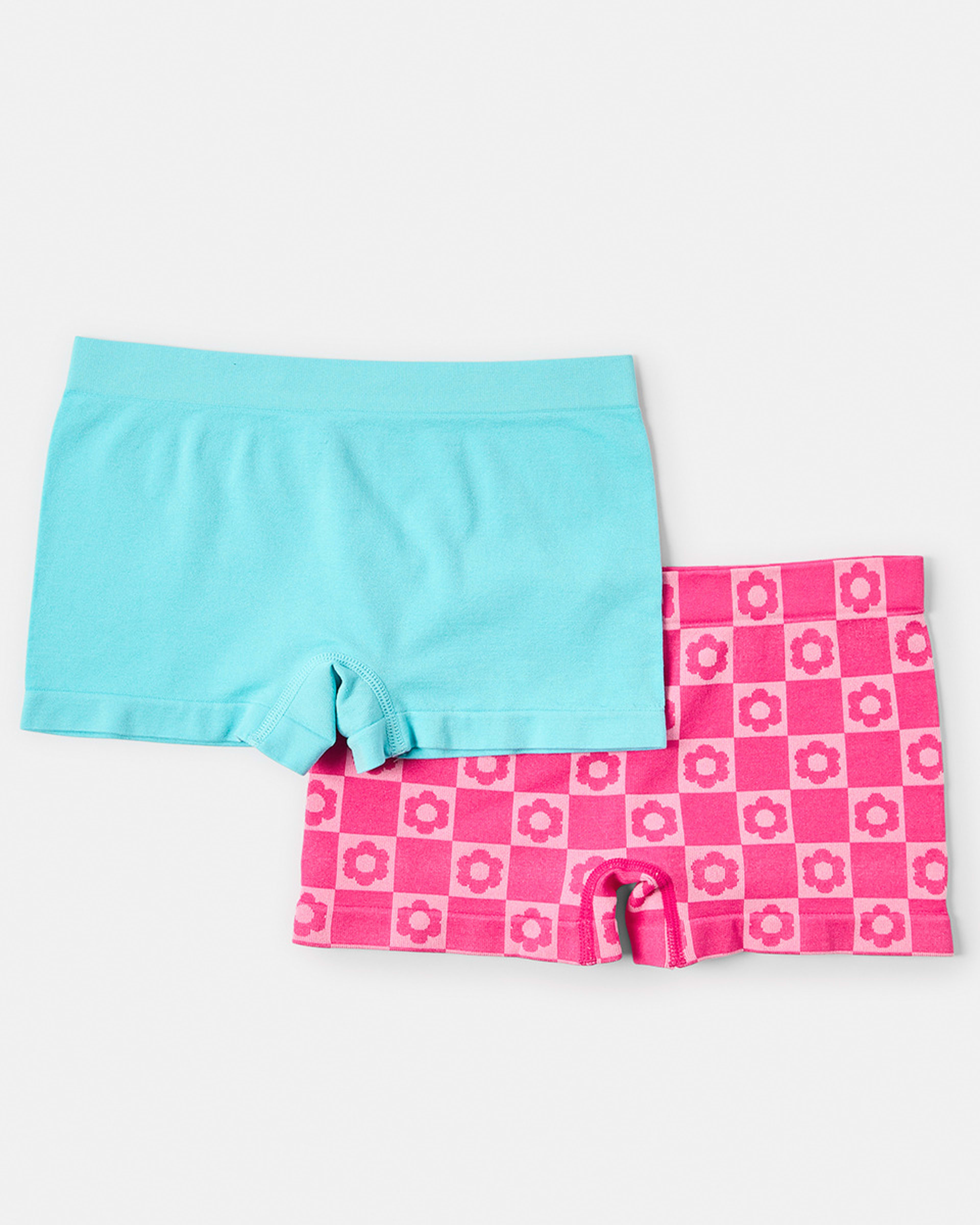 2 2 Pack Seamfree Shorties Daisycheck, 2 of 4