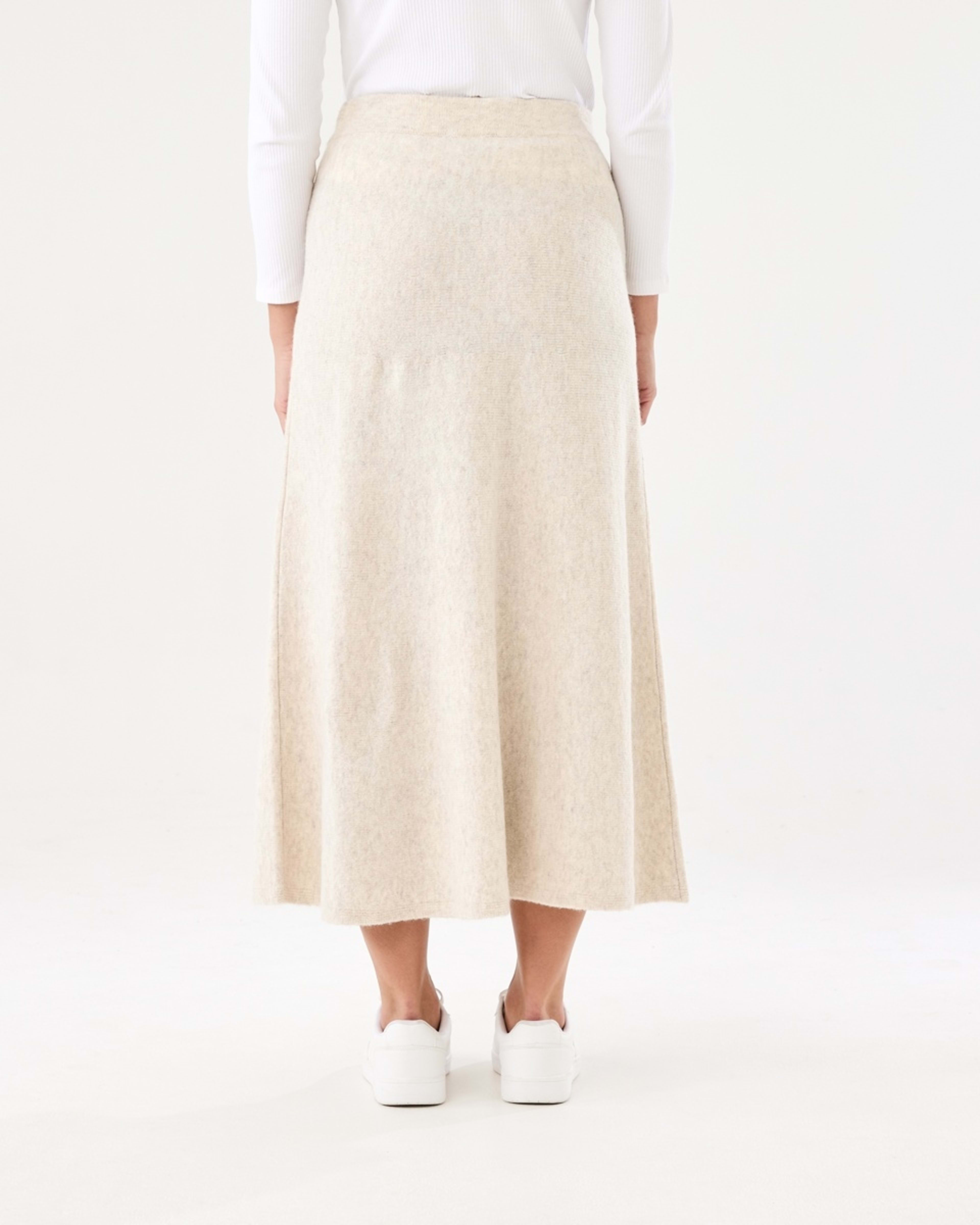 3 True Knit A-Line Maxi Skirt Loml Marle, 3 of 5