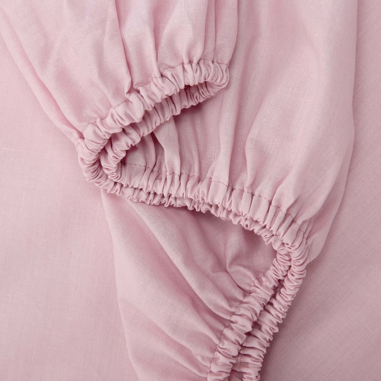 180 Thread Count Sheet Set - Queen Bed, Pink - Kmart