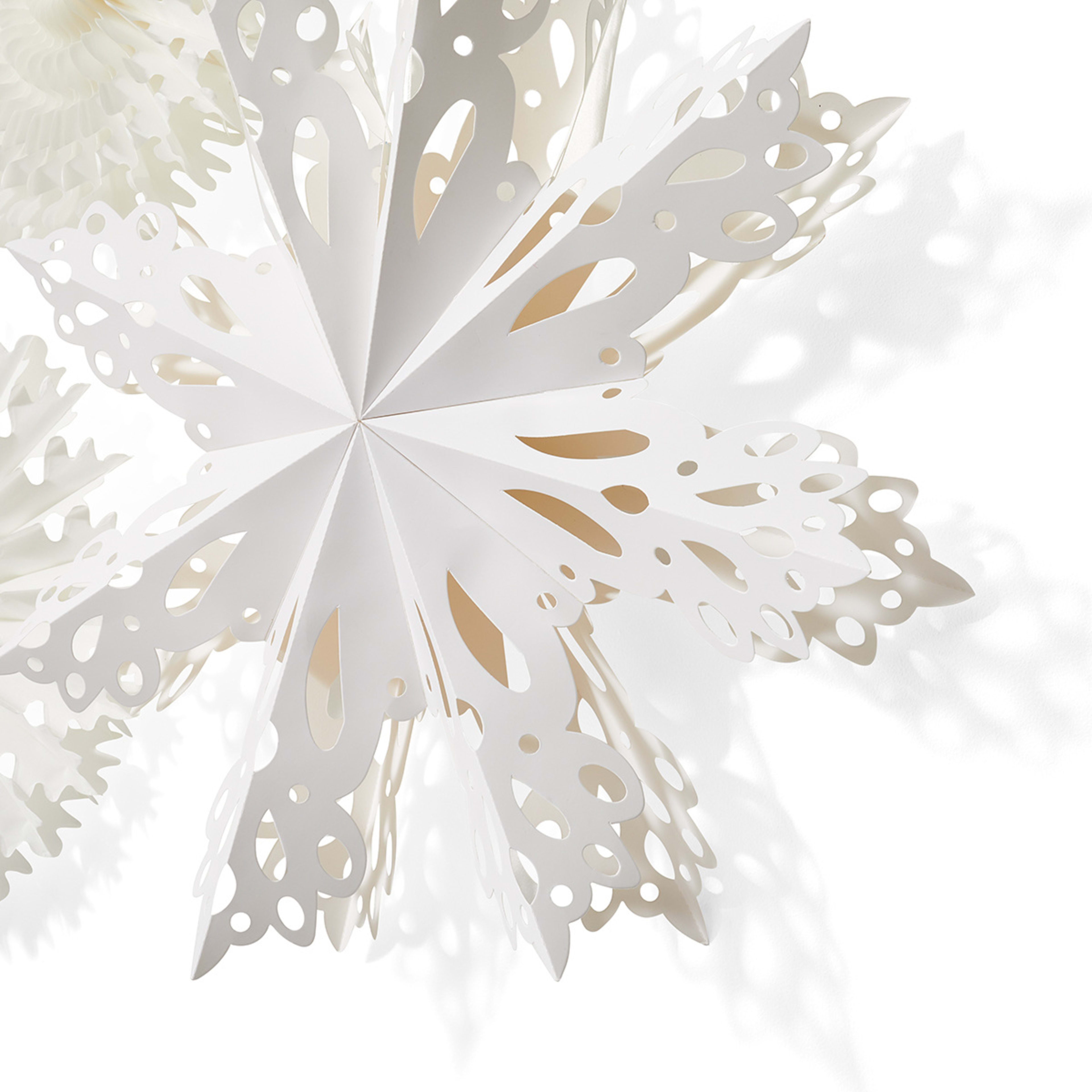 3 Piece Christmas Snowflake Decoration Kmart