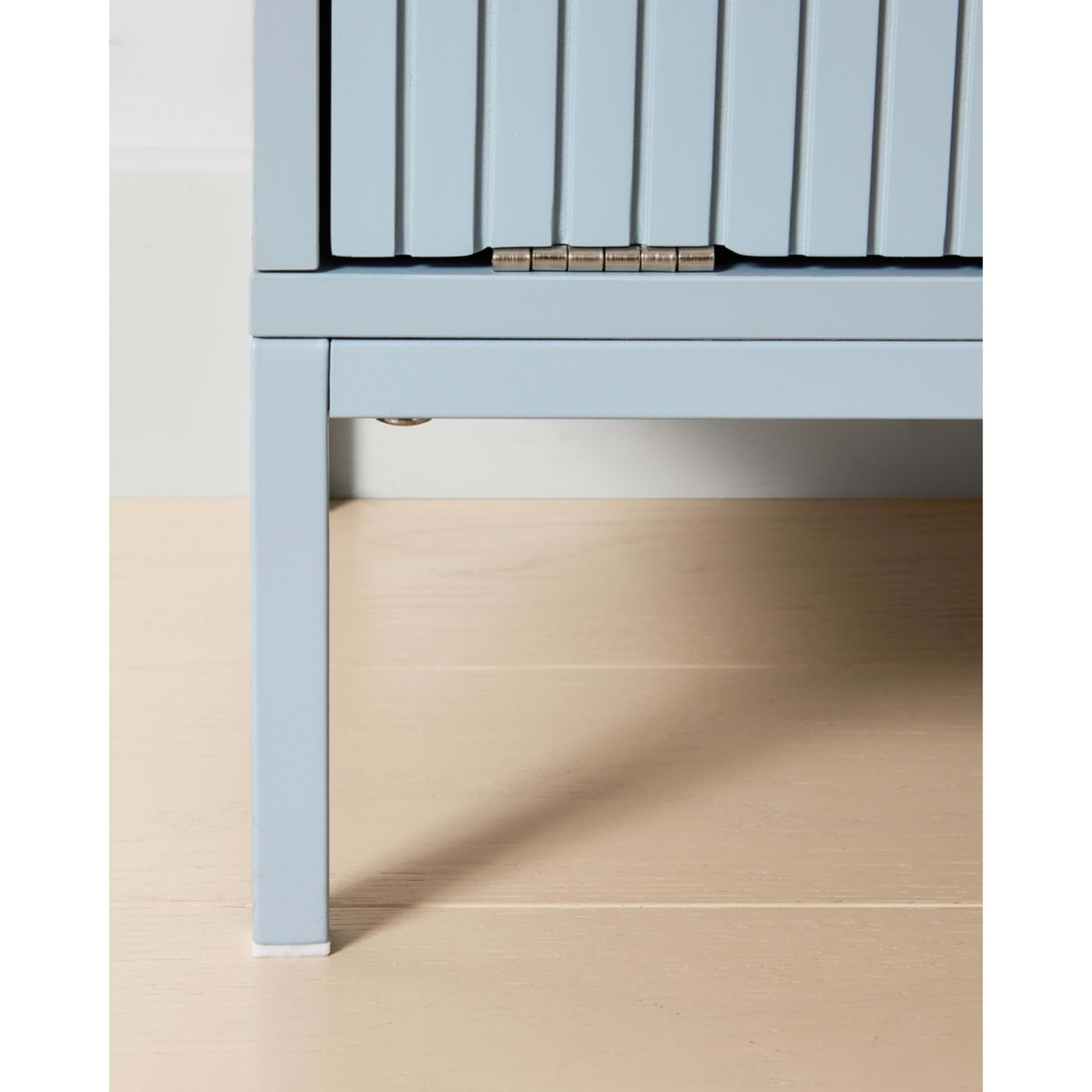 6 Stevie Dual Laundry Hamper - Blue, 6 of 7