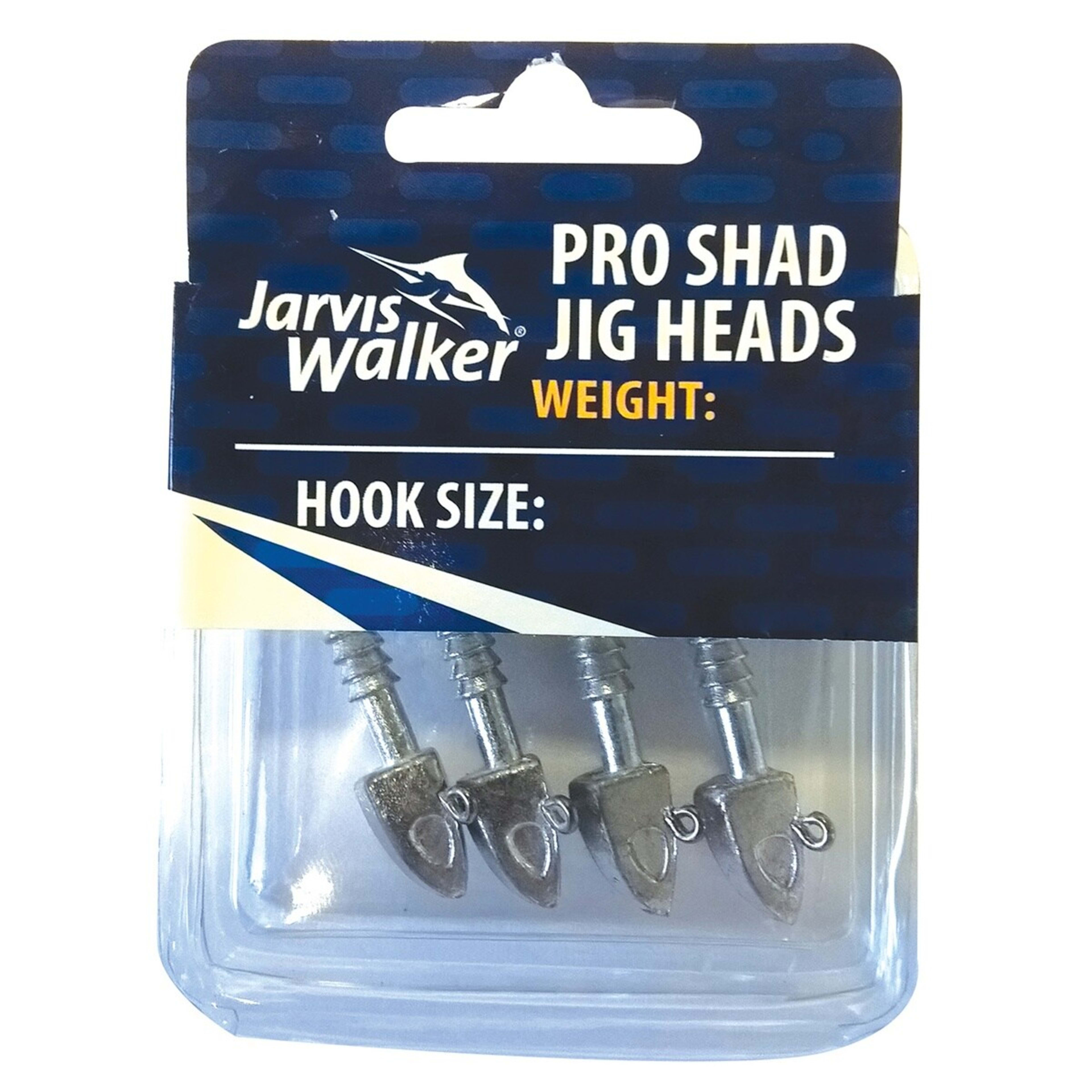 1 4 Pack Jarvis Walker 1/2oz. Pro Shad Jig Heads
