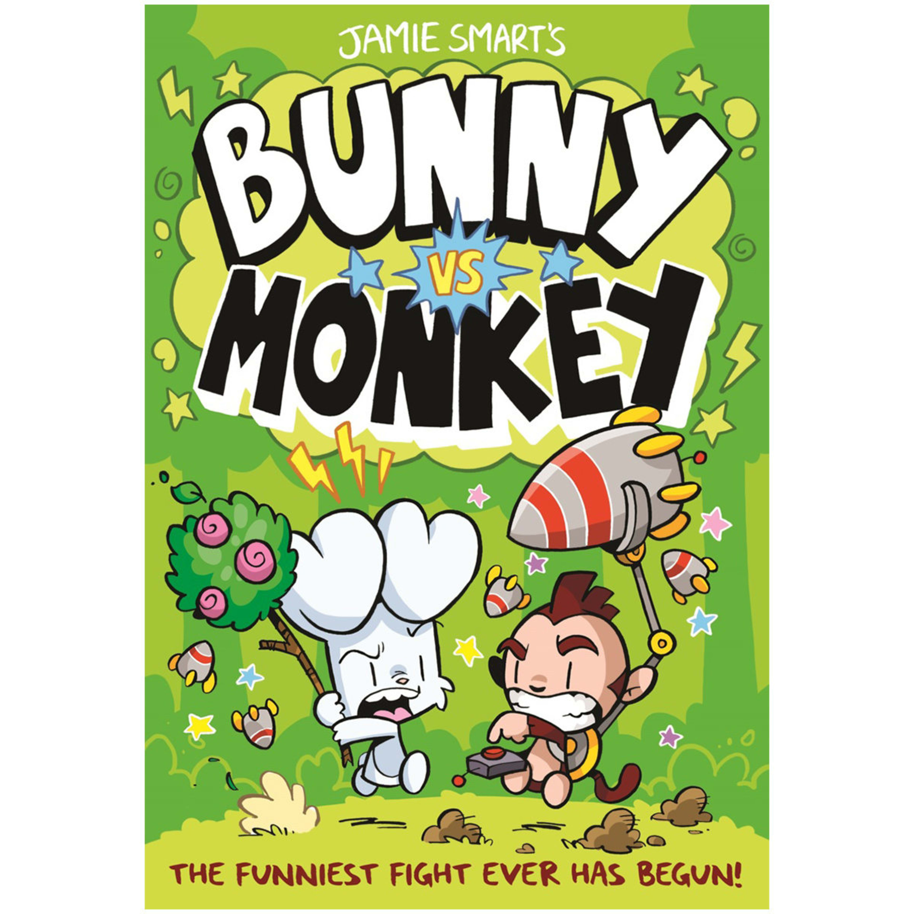 1 Bunny vs. Monkey by Jamie Smart - Book