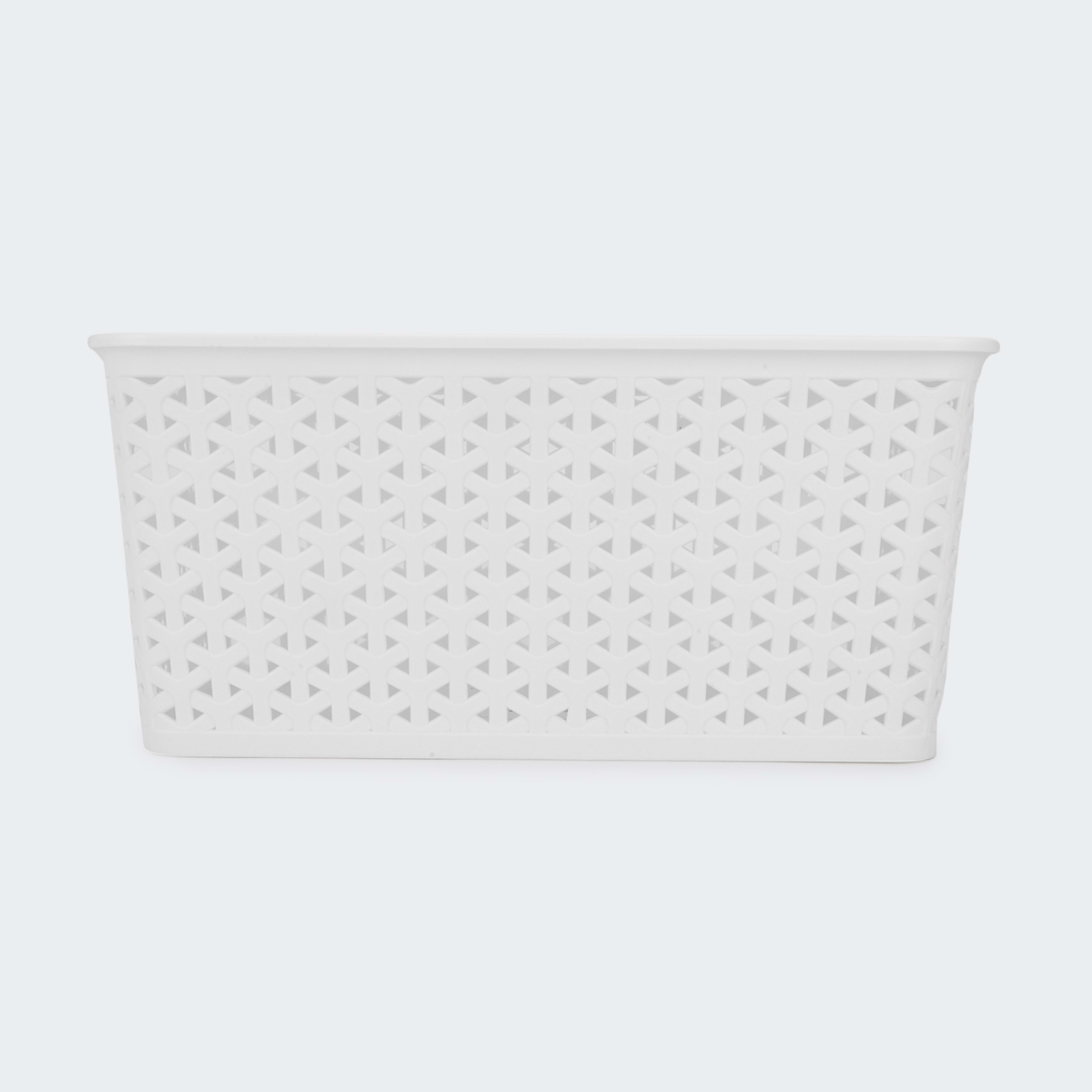 Storage Container with Lid Small White Kmart