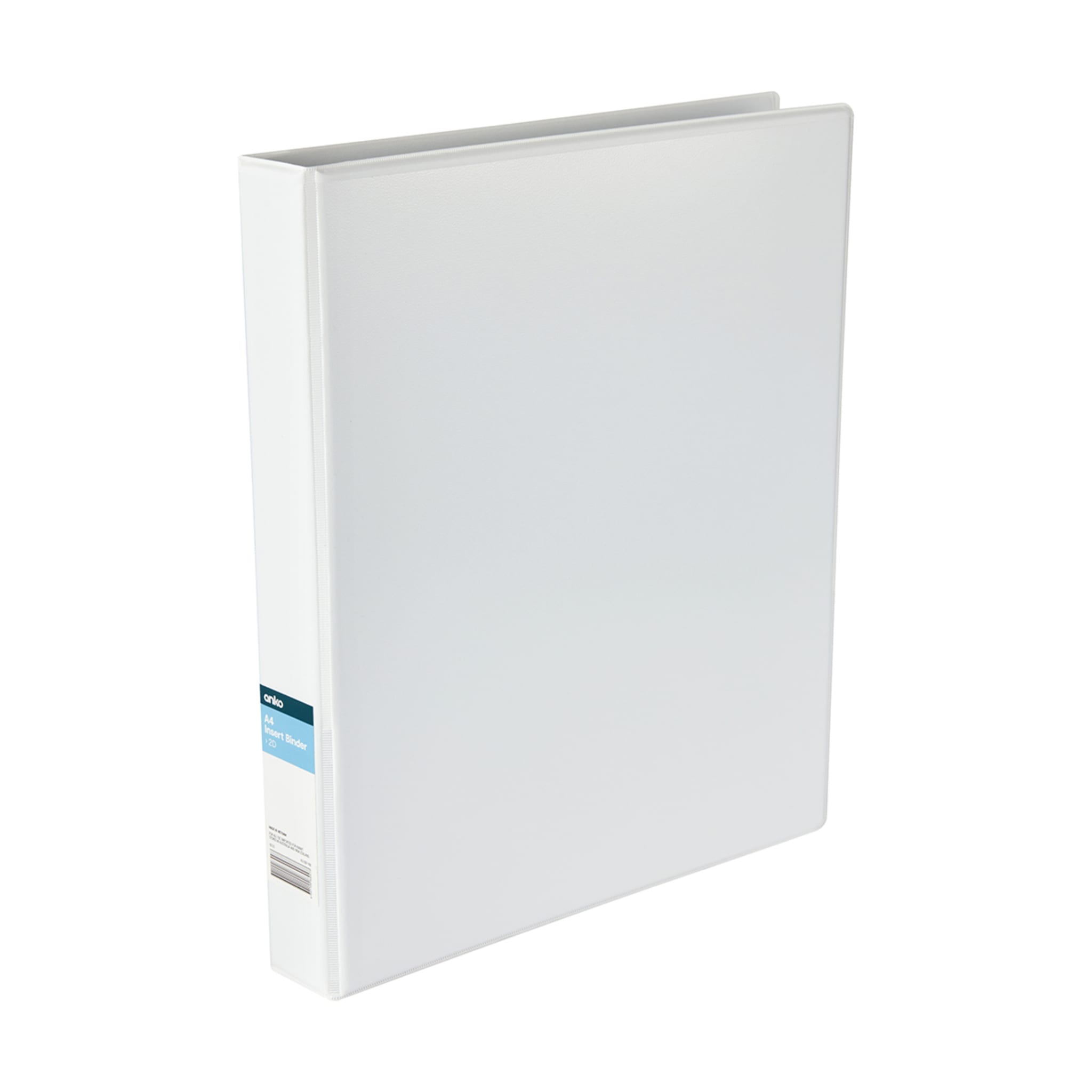 A4 Insert Binder White Kmart