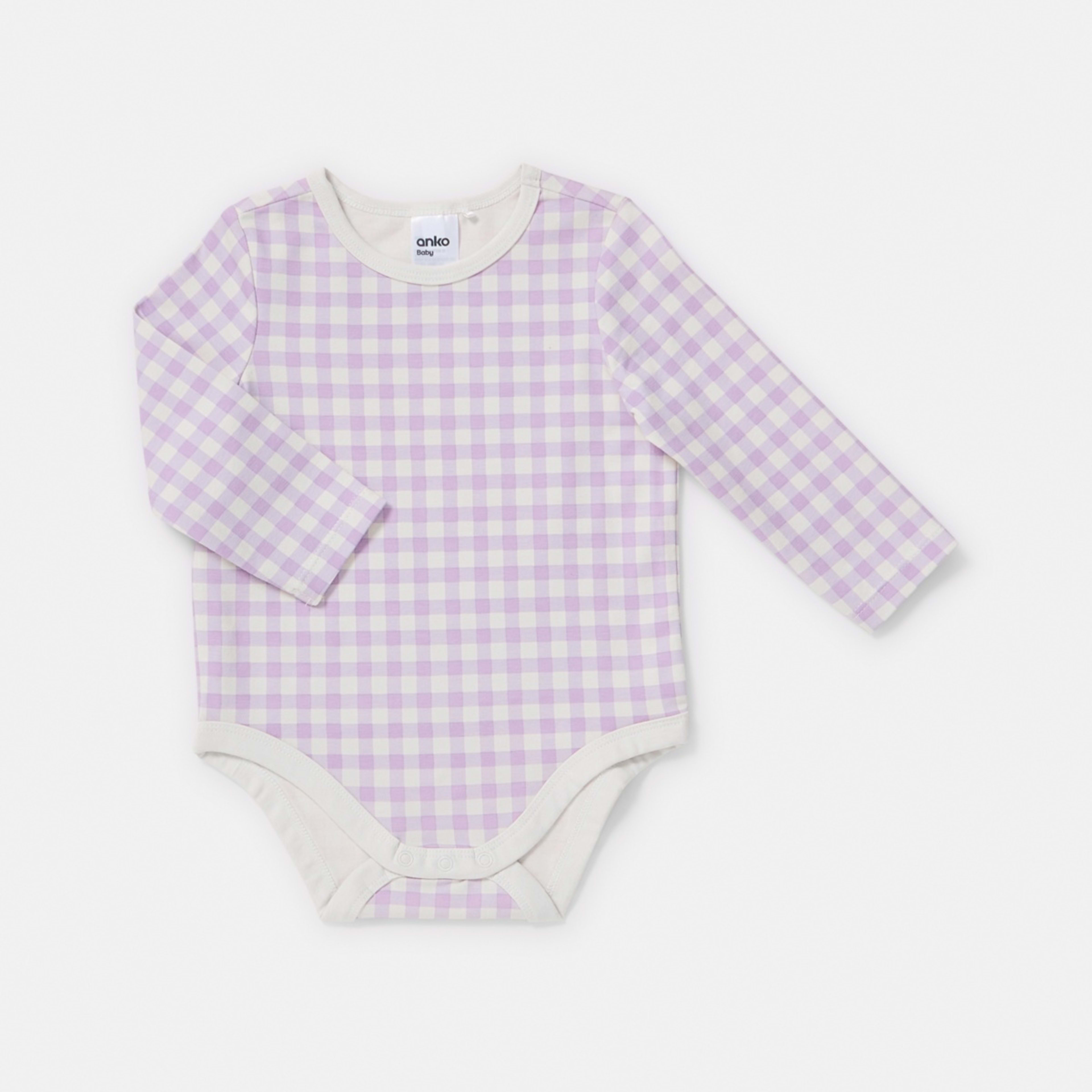 5 3 Pack Bodysuits Purple Tiny Daisy, 5 of 8