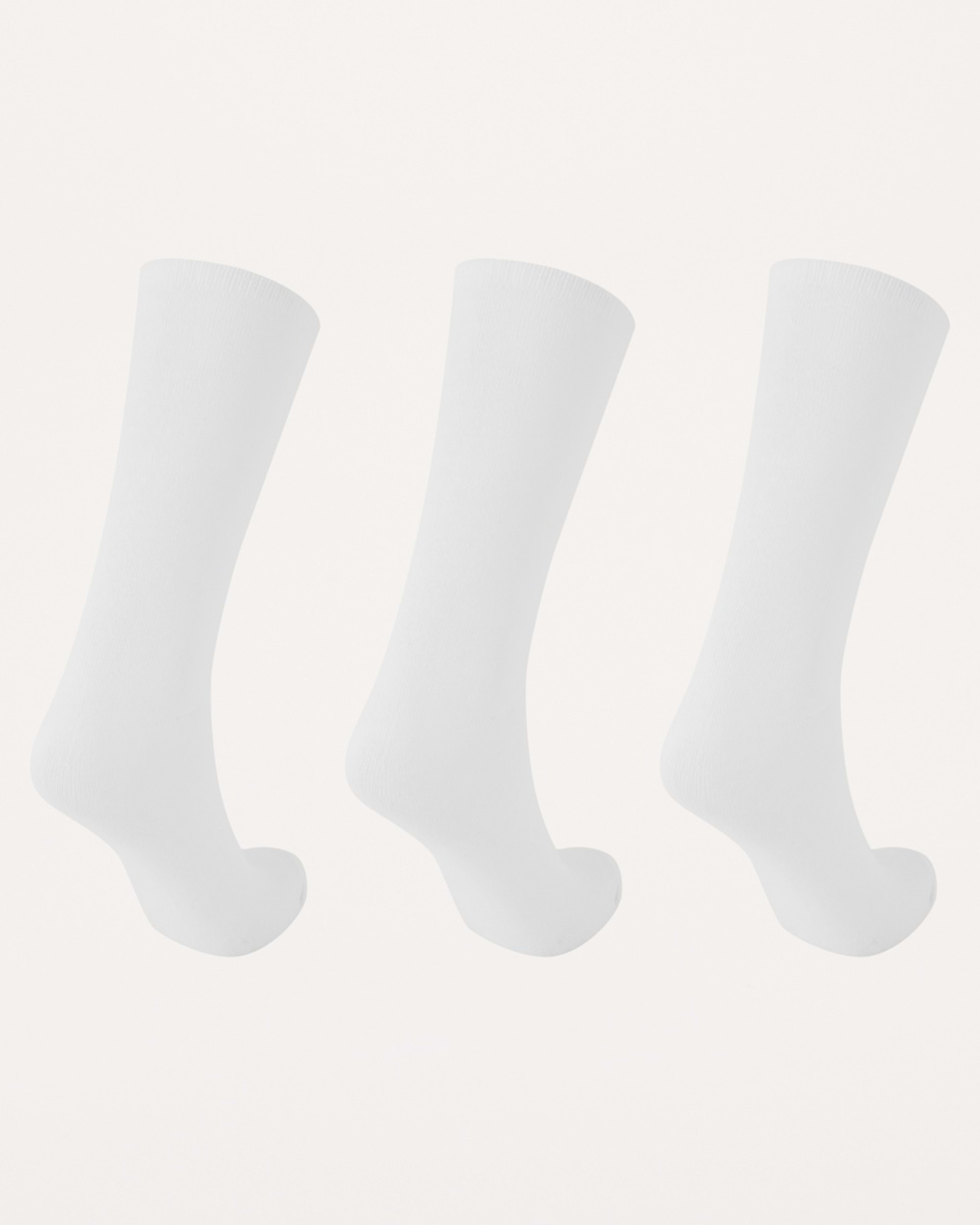 2 3 Pack Crew Socks WHITE, 2 of 4