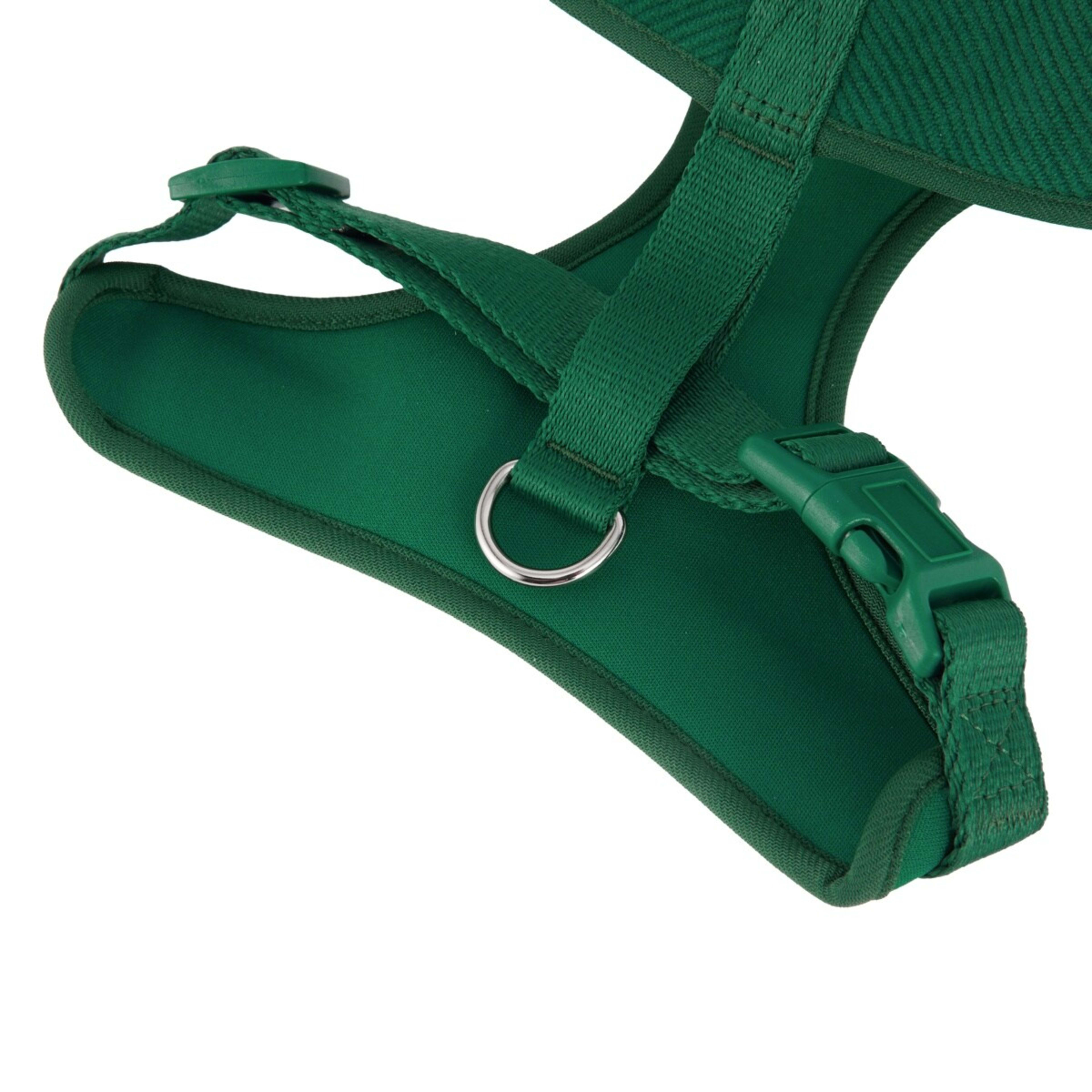 7 Pet Corduroy Harness - Medium, Deep Green, 7 of 9