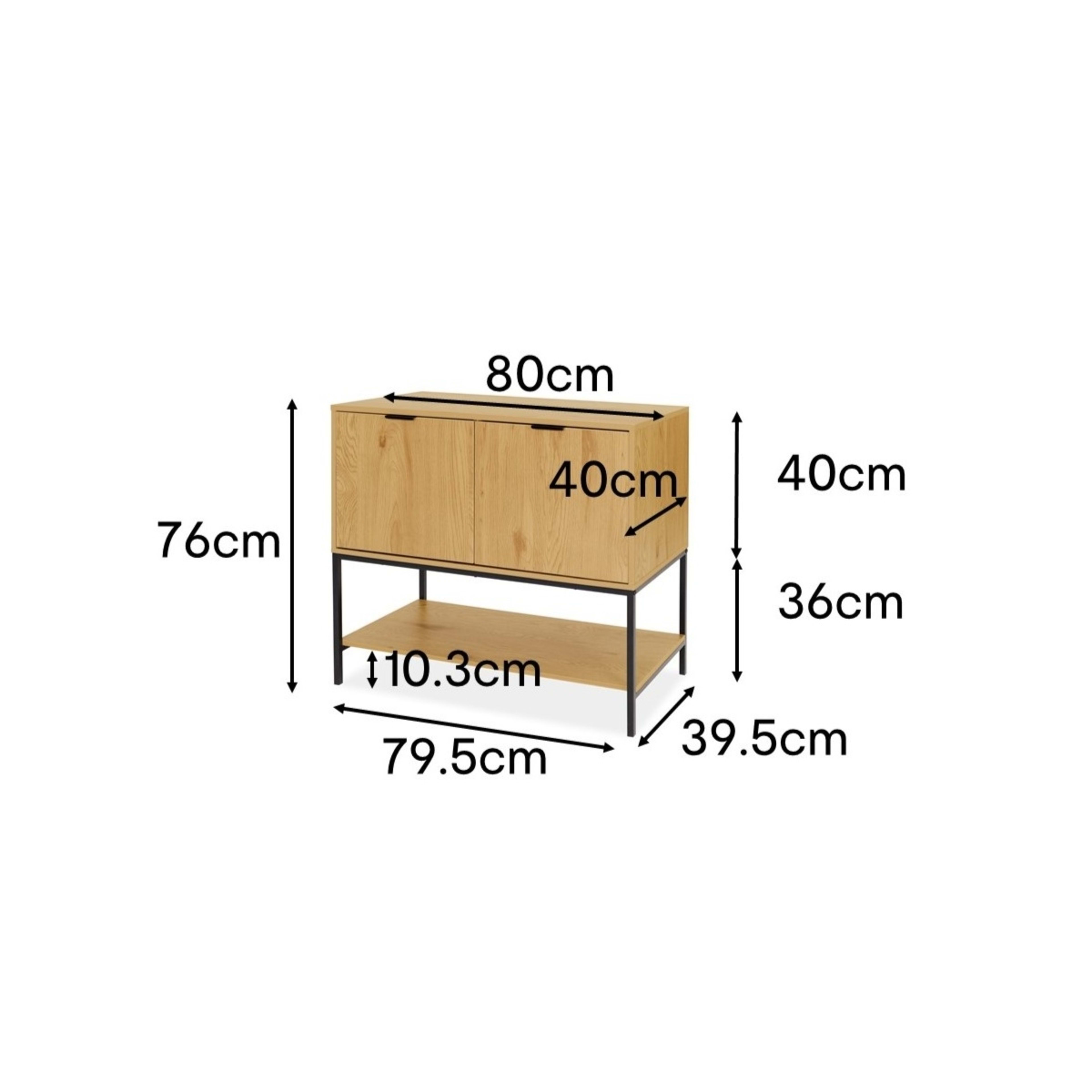 10 Blake Adjustable Shelves Sideboard, 10 of 10
