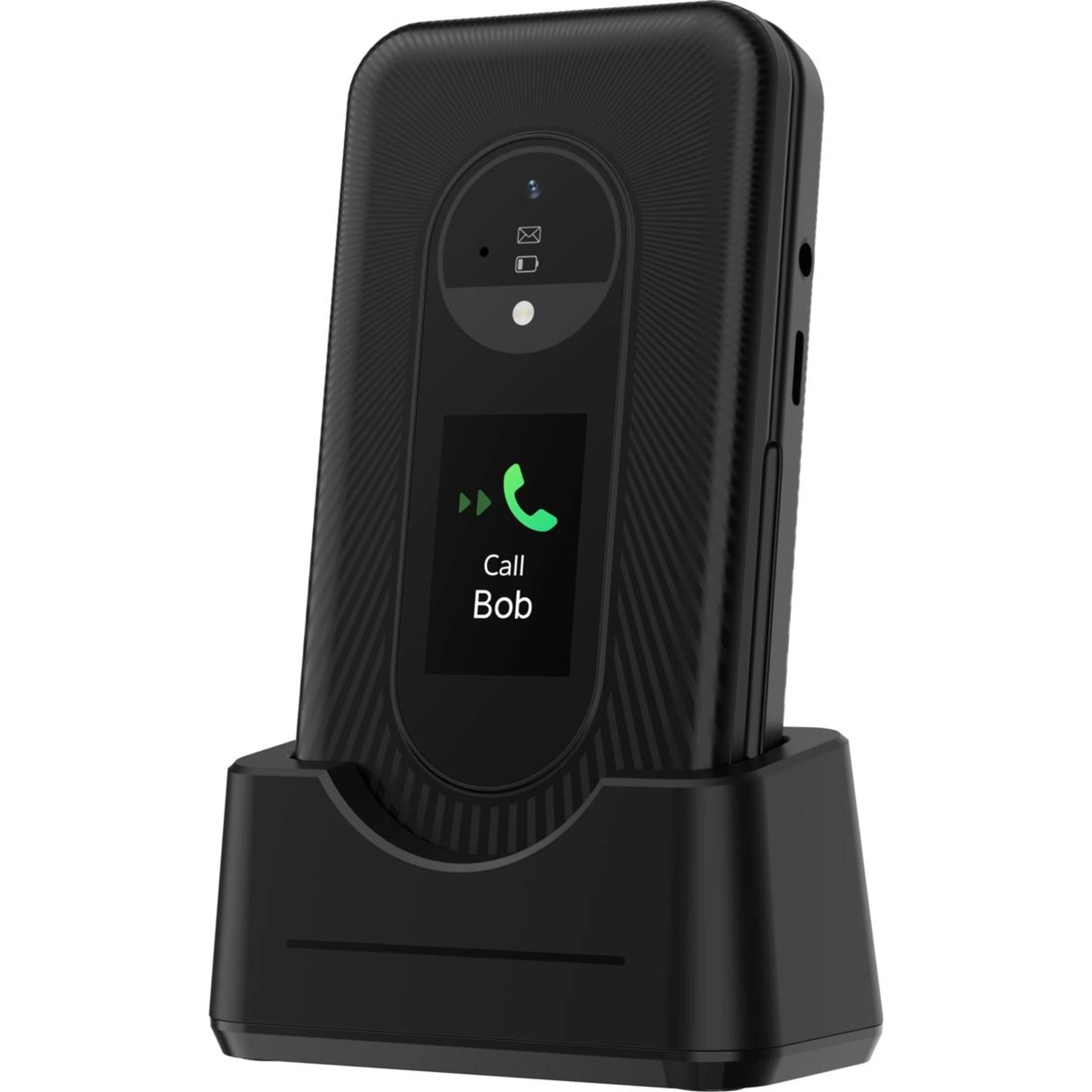 2 Vodafone V Flip 4G Smartphone Bundle - Black, 2 of 5