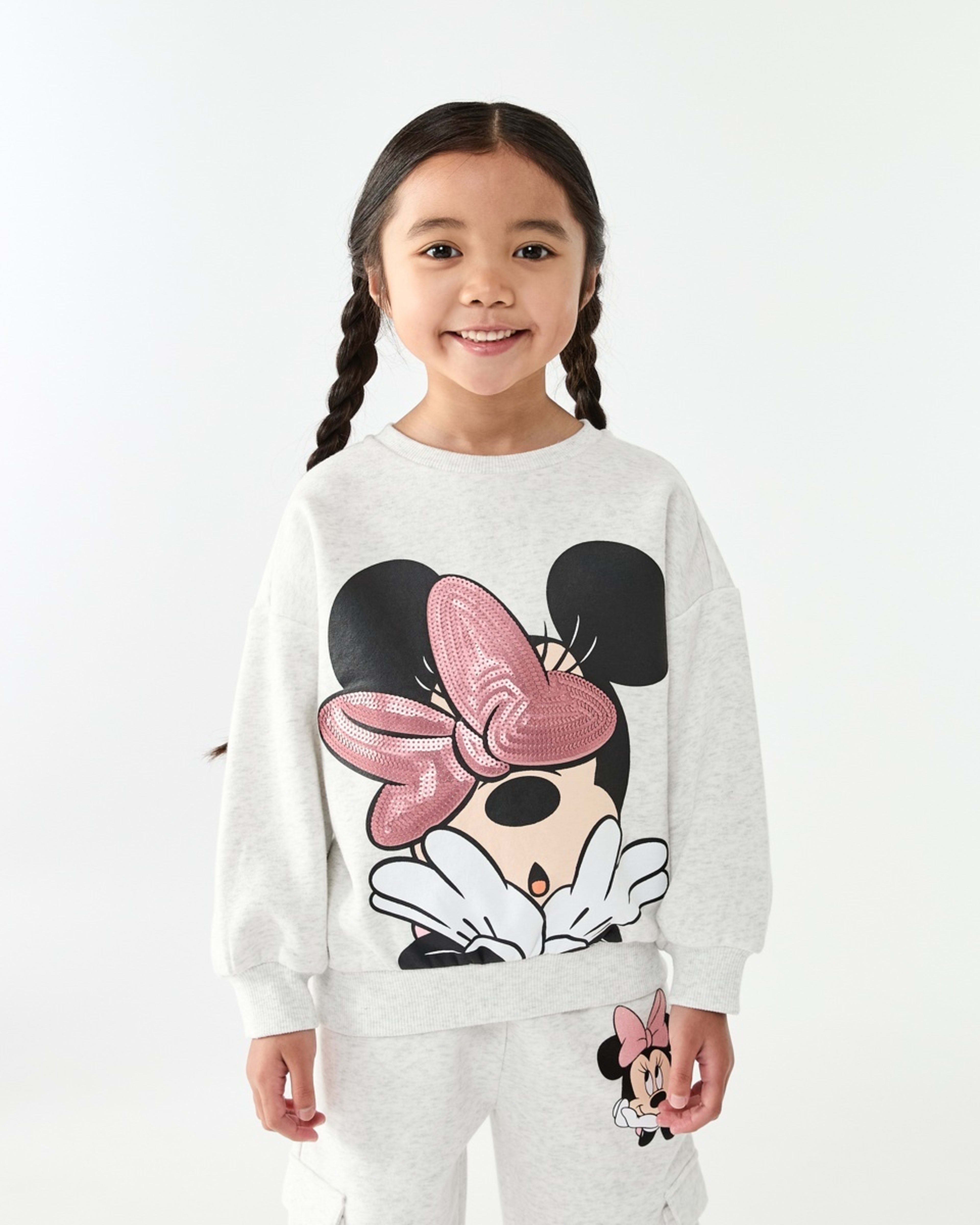1 Minnie License Oversized Crew Sweatshirt Minnie, 1 of 8