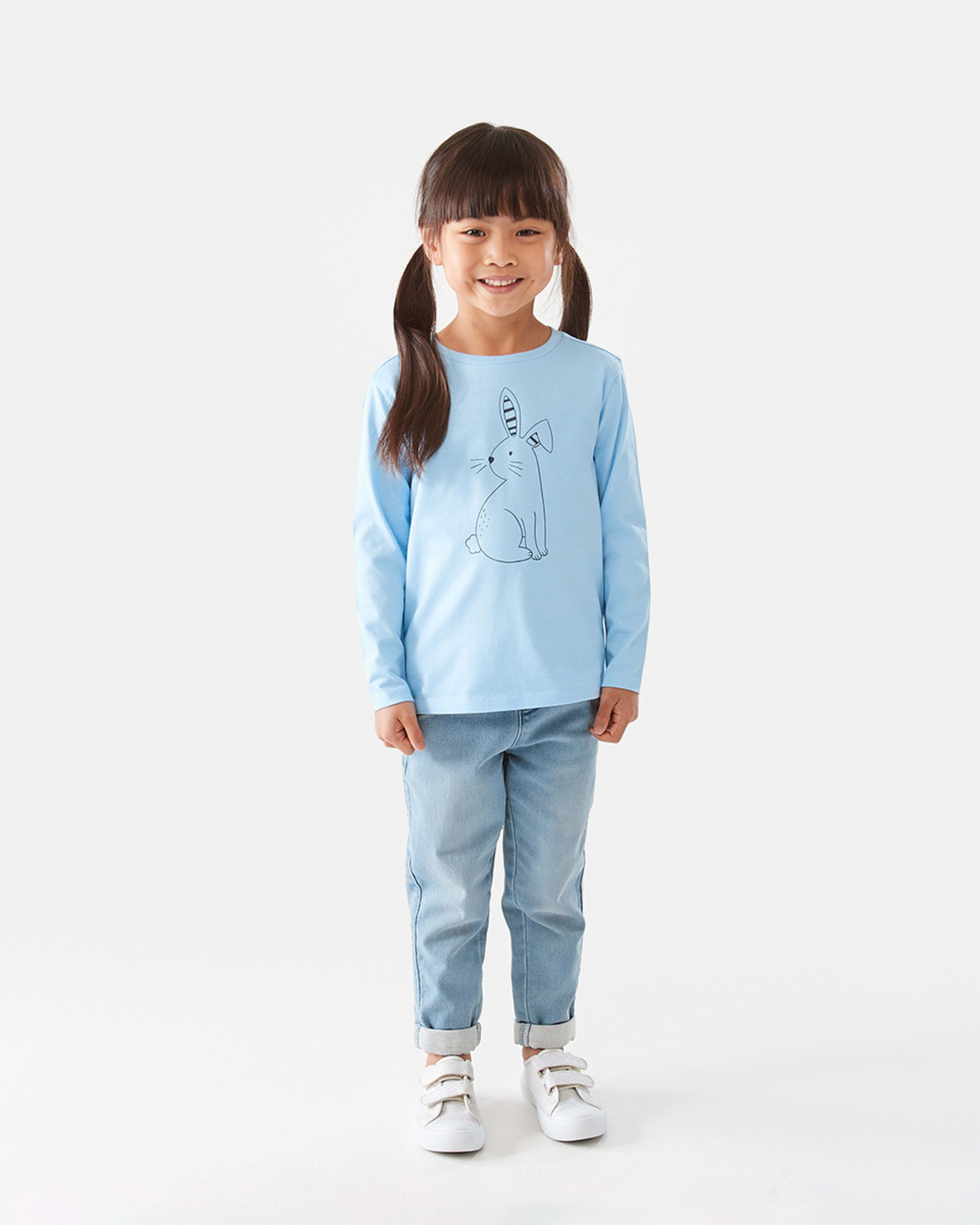 5 Long Sleeve Print T-shirt Bunny, 5 of 8