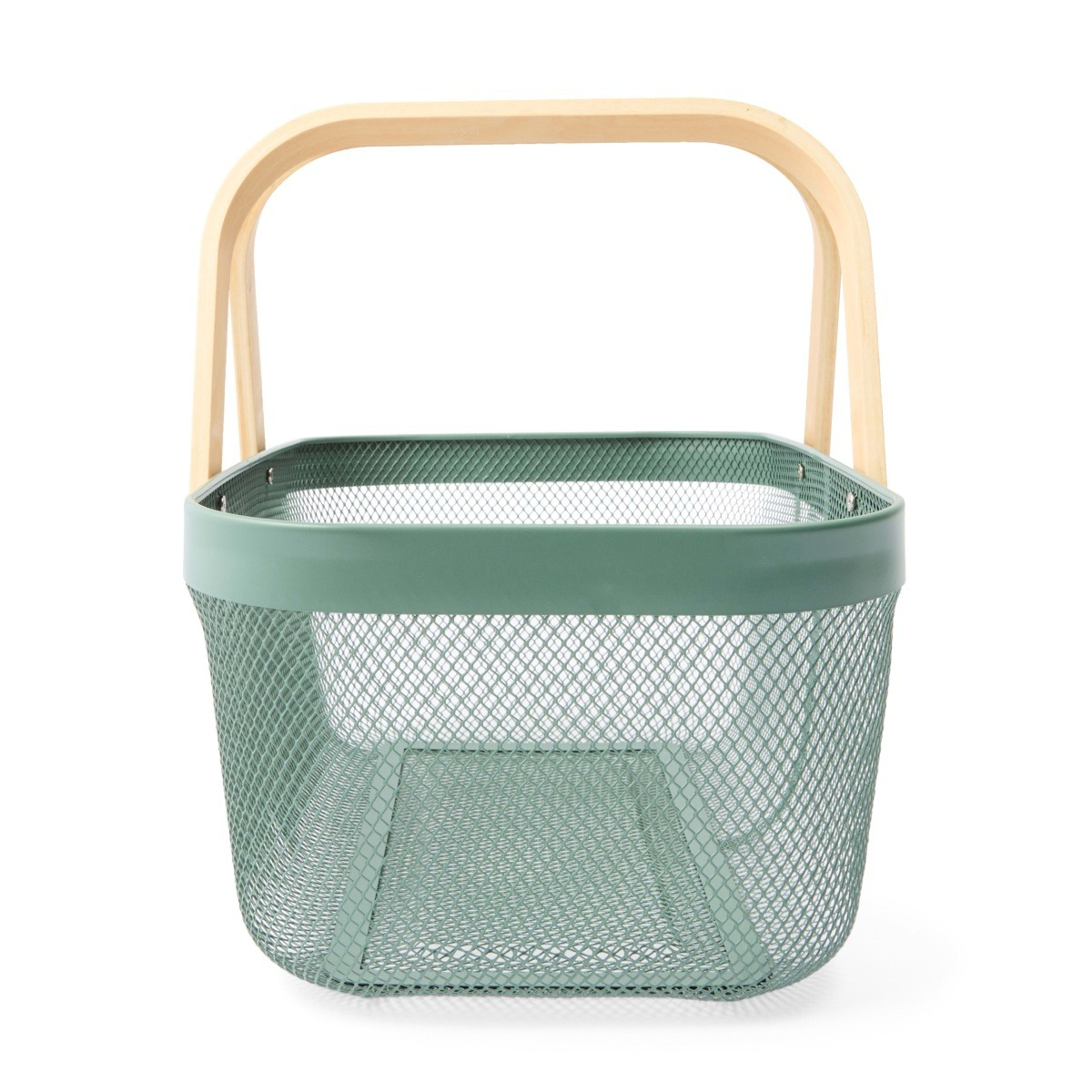 4 Mesh Basket - Large, Green, 4 of 7