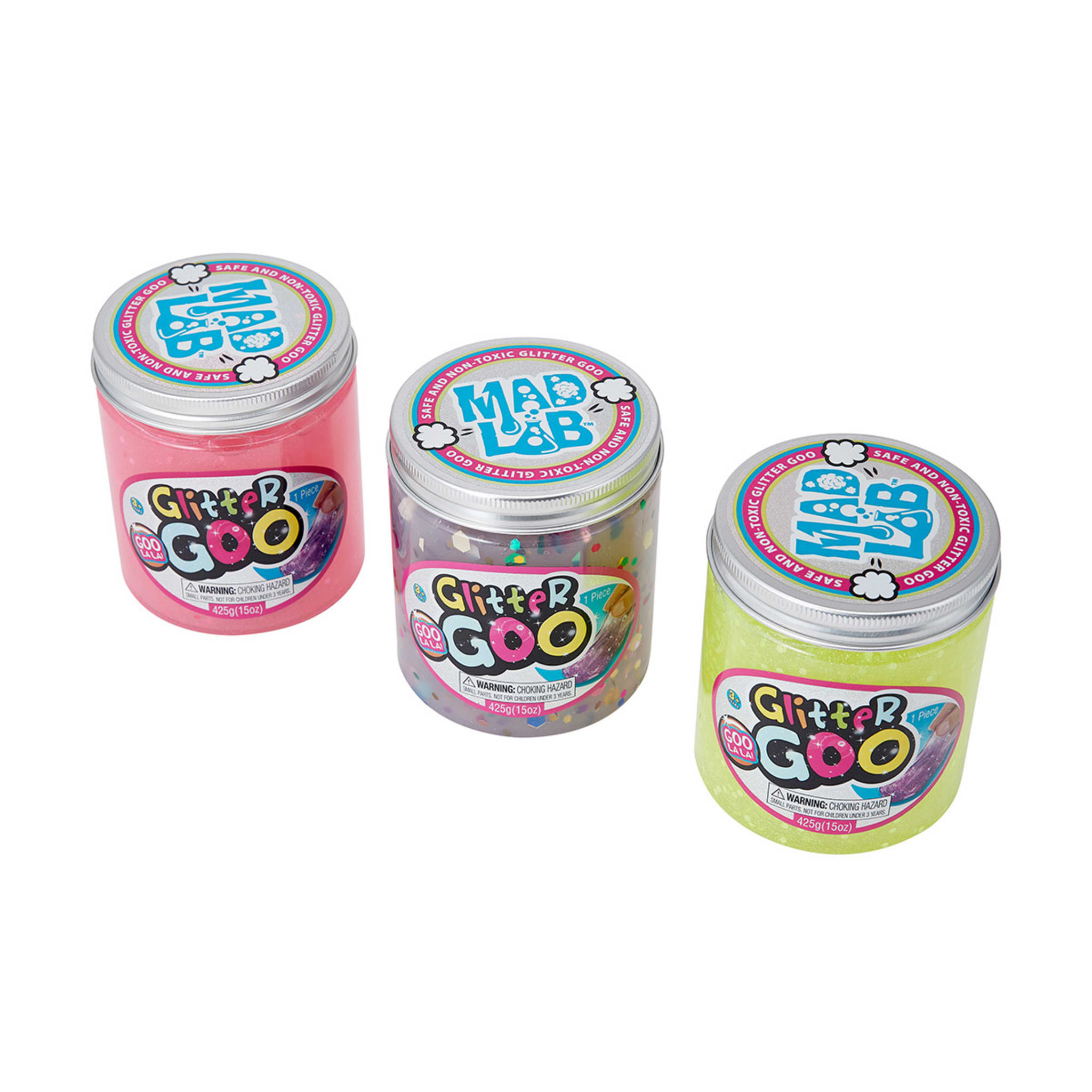 Glitter Goo Sticker Label 425g Assorted Kmart