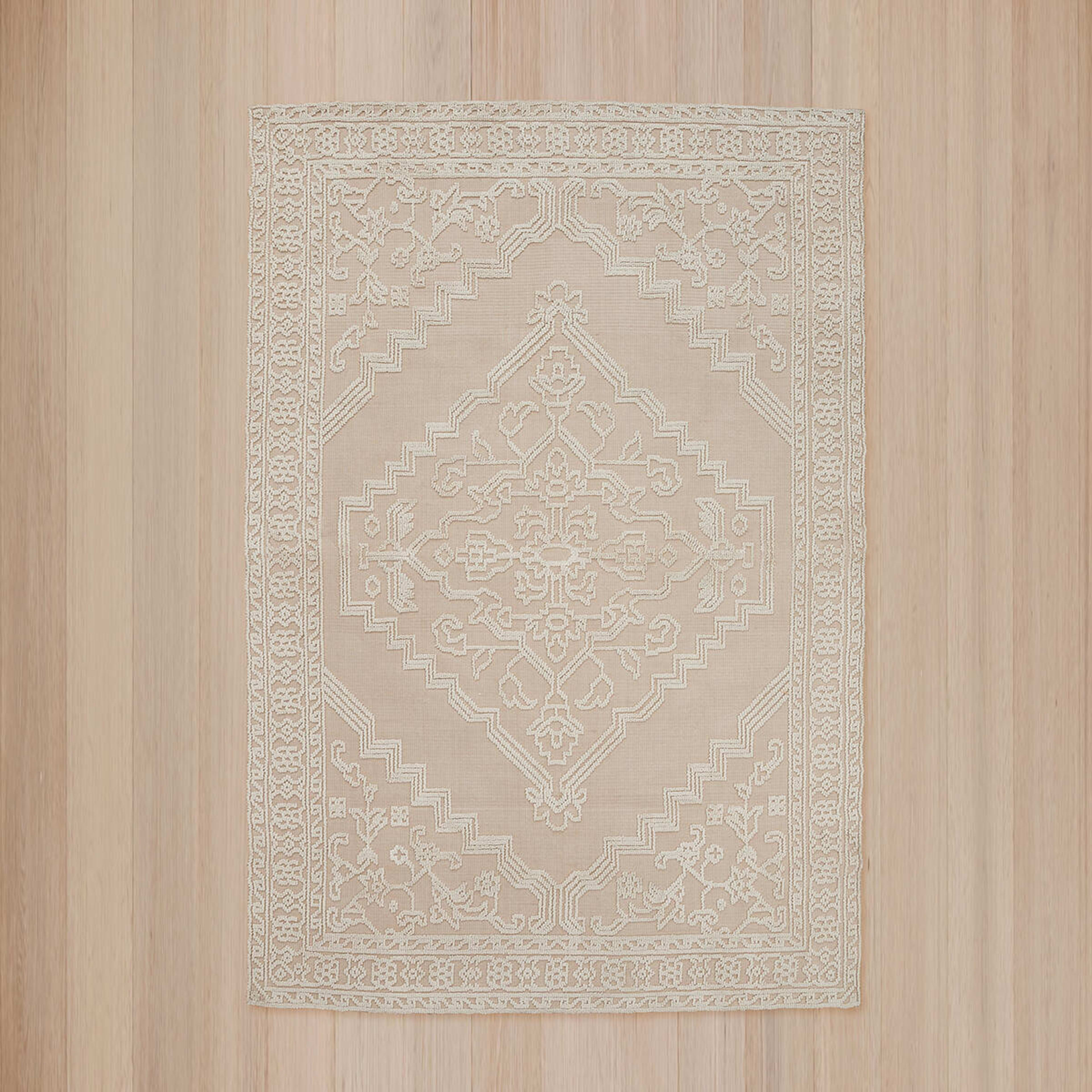 5 Lily Rug - Beige, Extra Large - 270cm x 180cm, 5 of 7