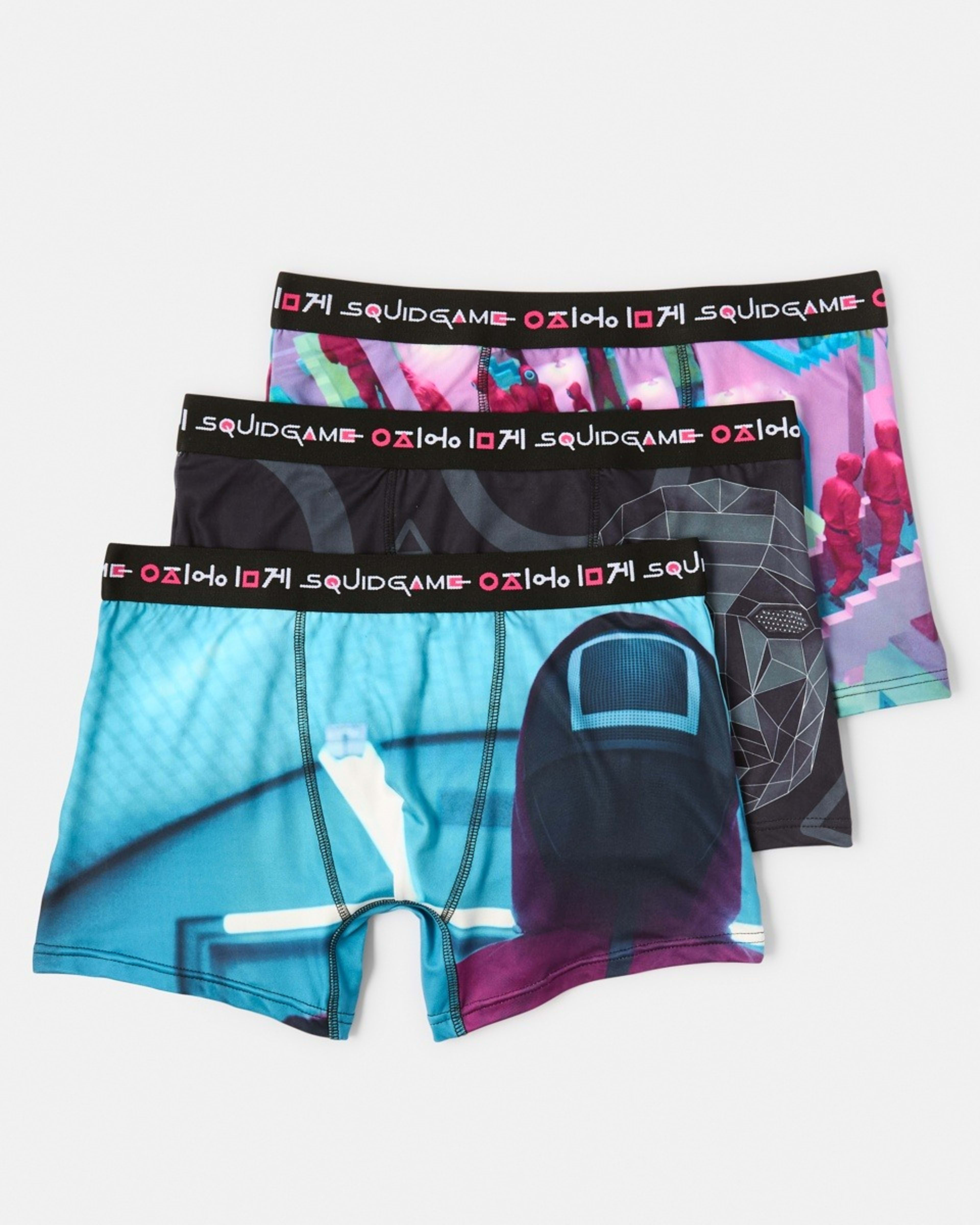 2 3 Pack Squid Games License Trunks Squid Game, 2 of 10