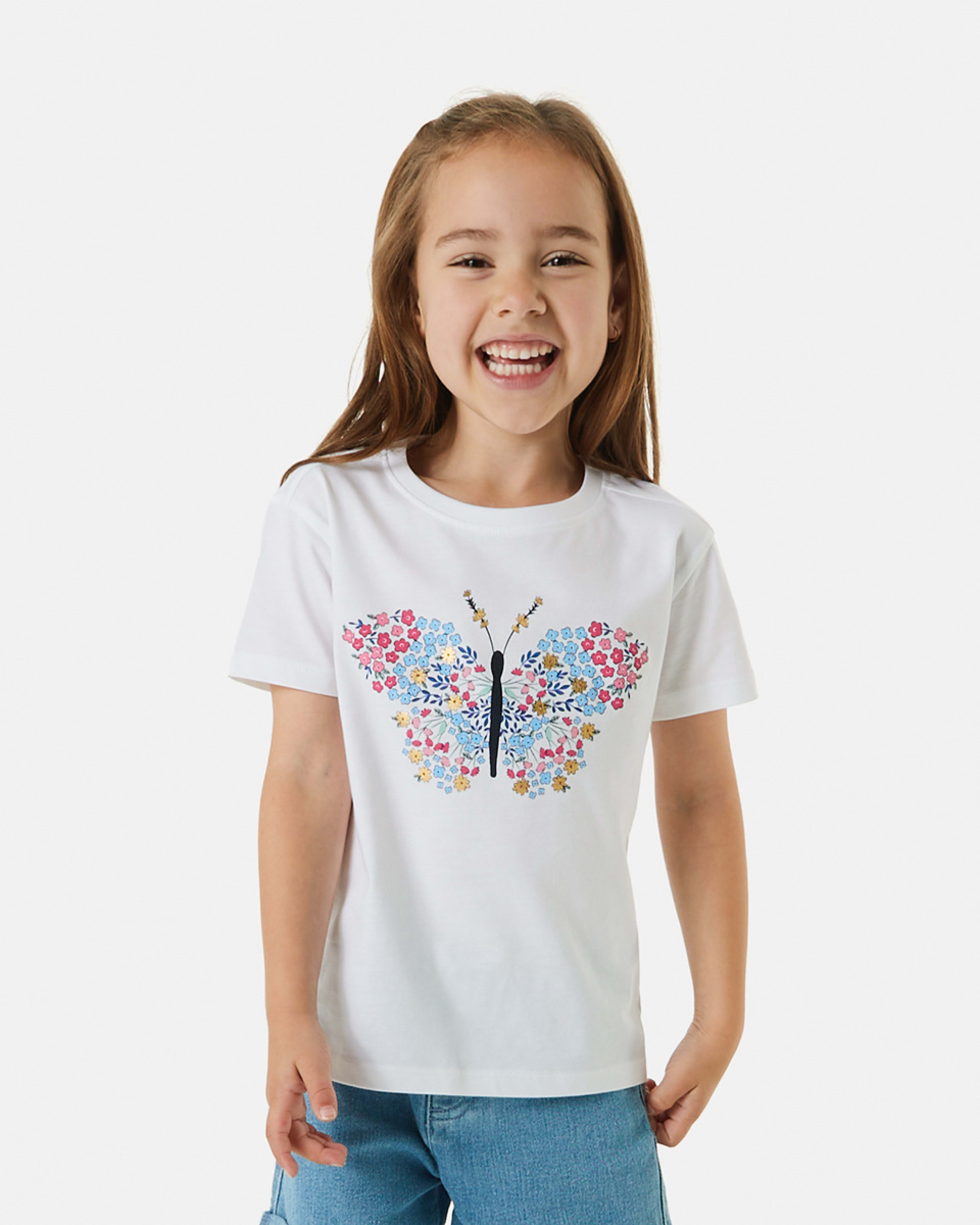 Short Sleeve Placement Print Tshirt Kmart