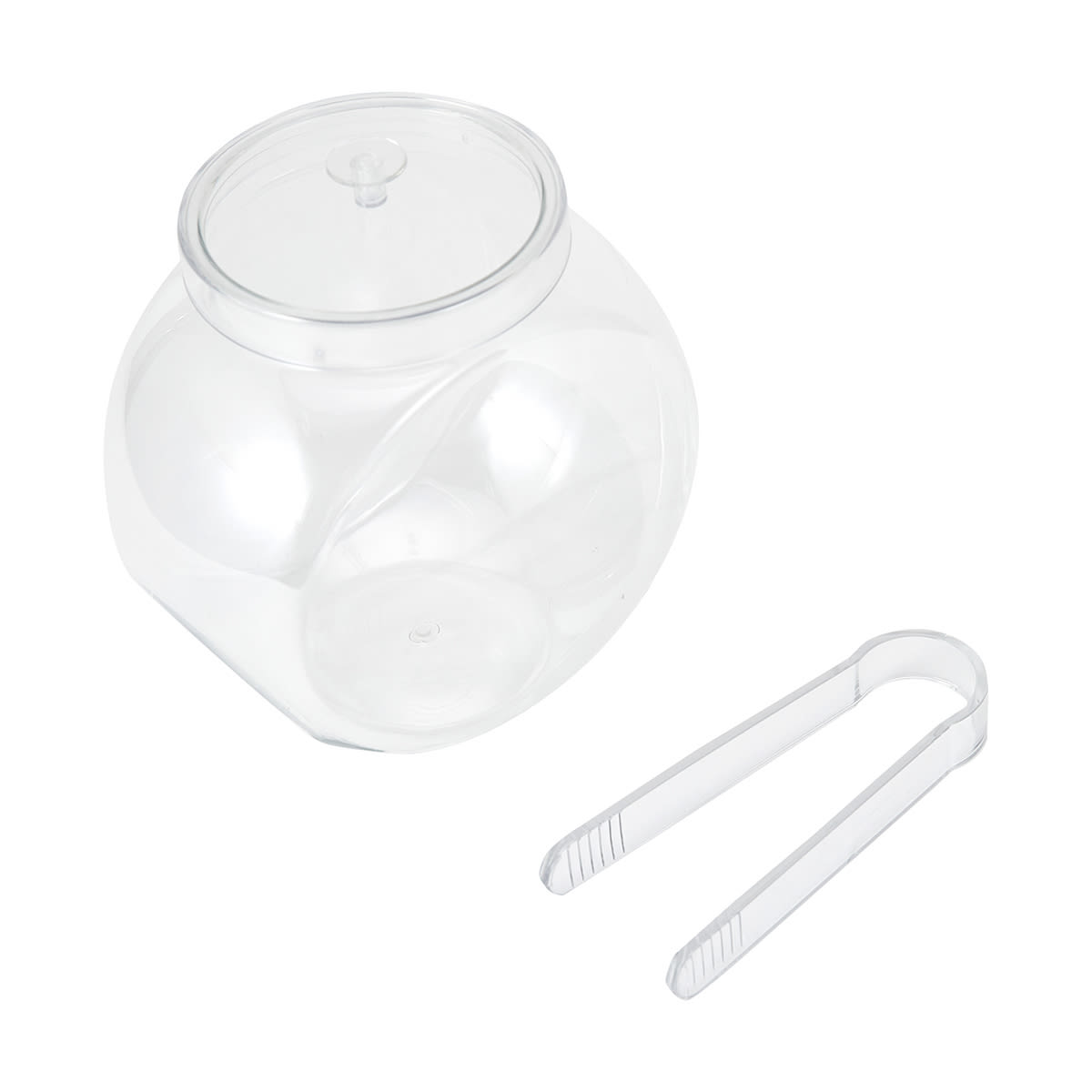Candy Bowl with Lid & Tongs Kmart